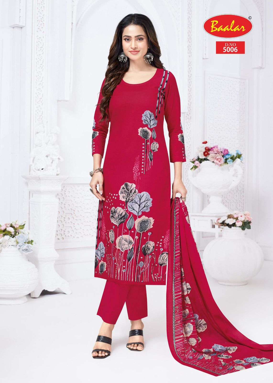 BAALAR PASHMINA VOL 5 FOIL PRINT WITH WEAR LADIES SUIT