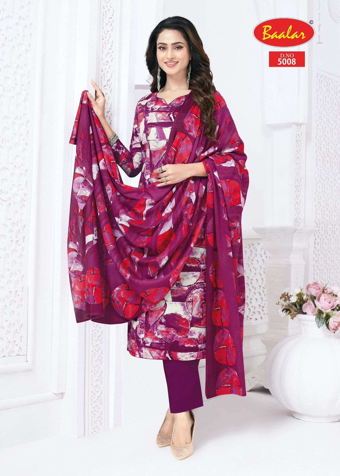 BAALAR PASHMINA VOL 5 FOIL PRINT WITH WEAR LADIES SUIT