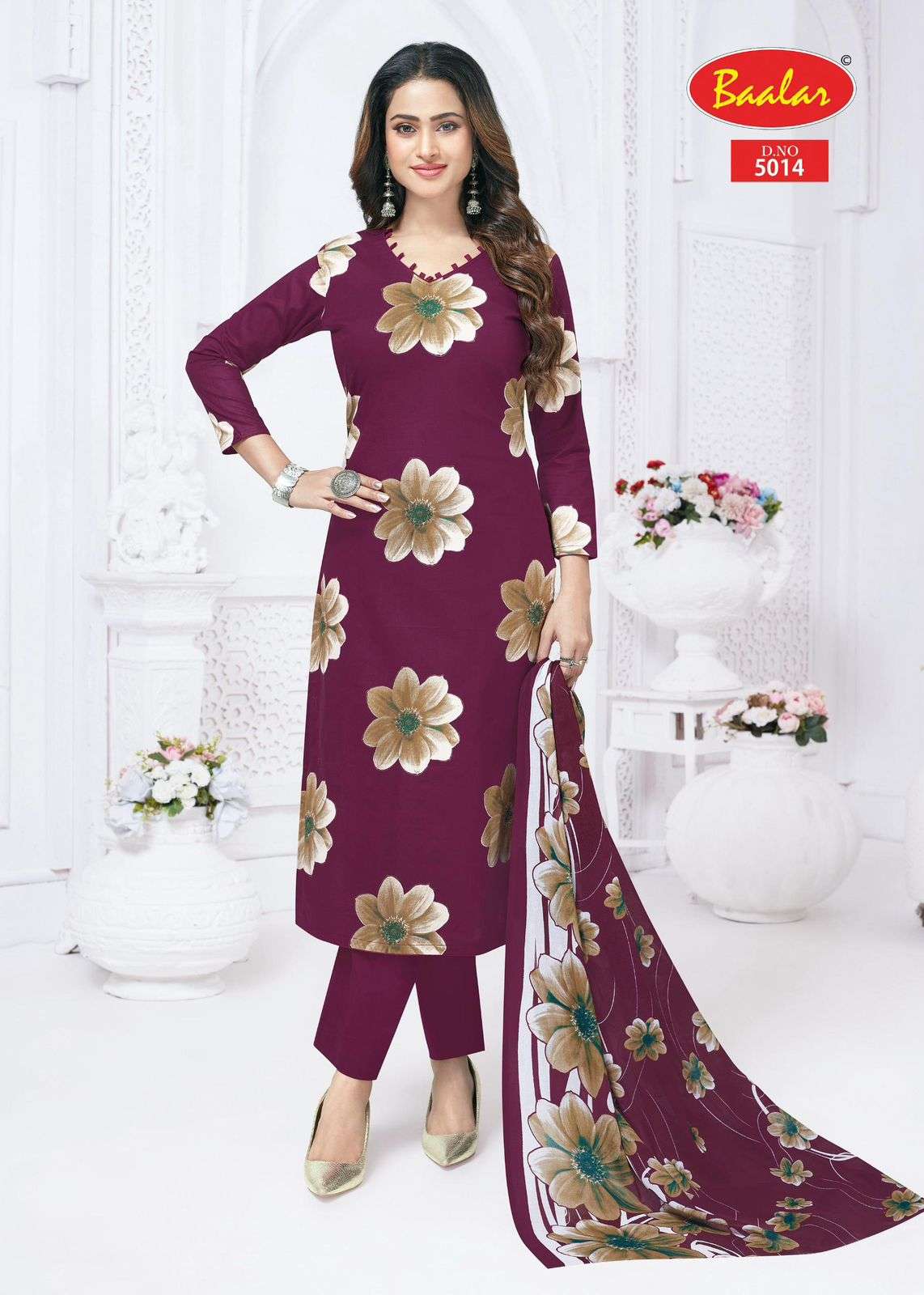 BAALAR PASHMINA VOL 5 FOIL PRINT WITH WEAR LADIES SUIT