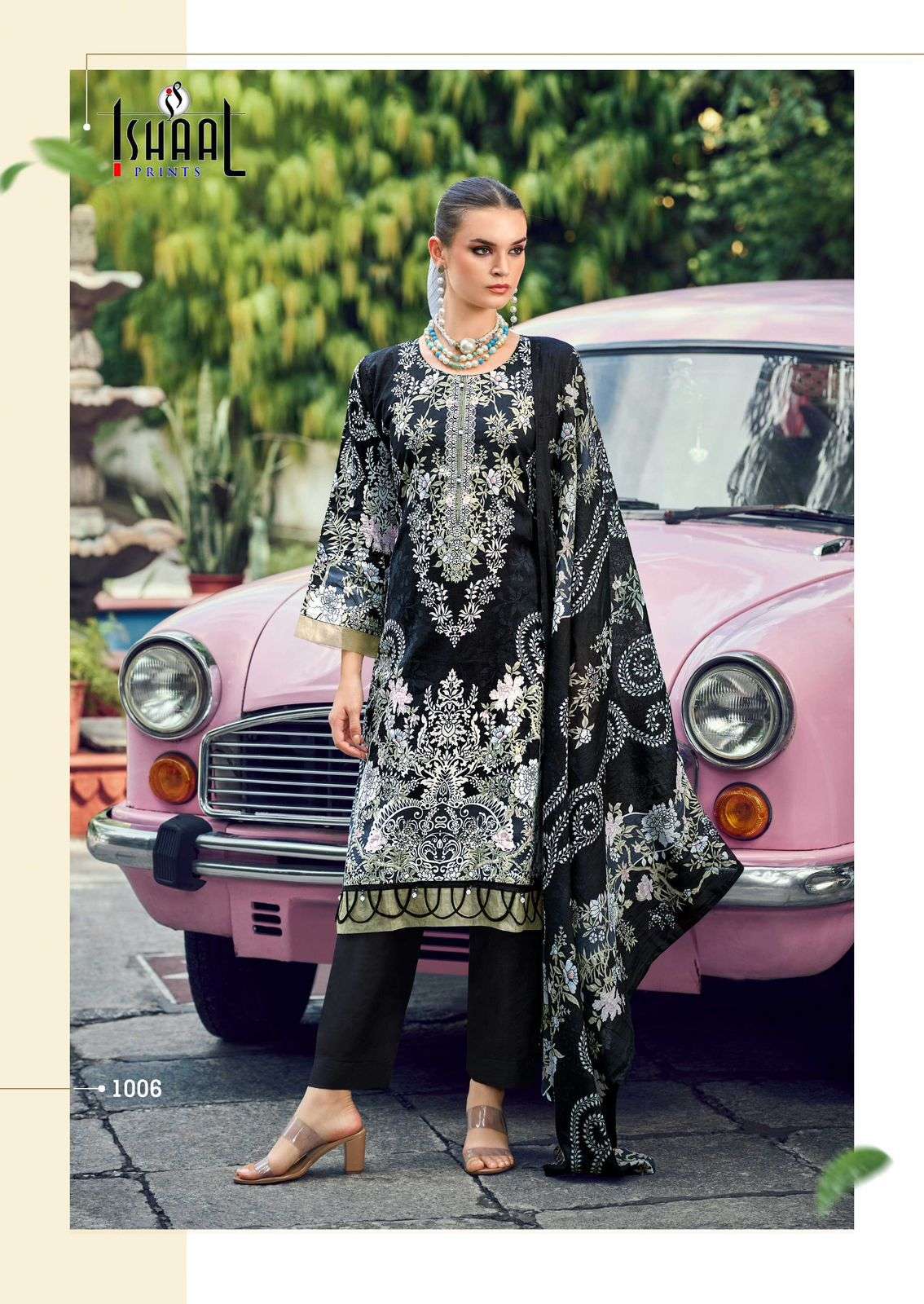 ISHAAL PRINTS GULMOHAR COMBO LAWN COTTON DIGITAL PRINT SALWAR SUIT