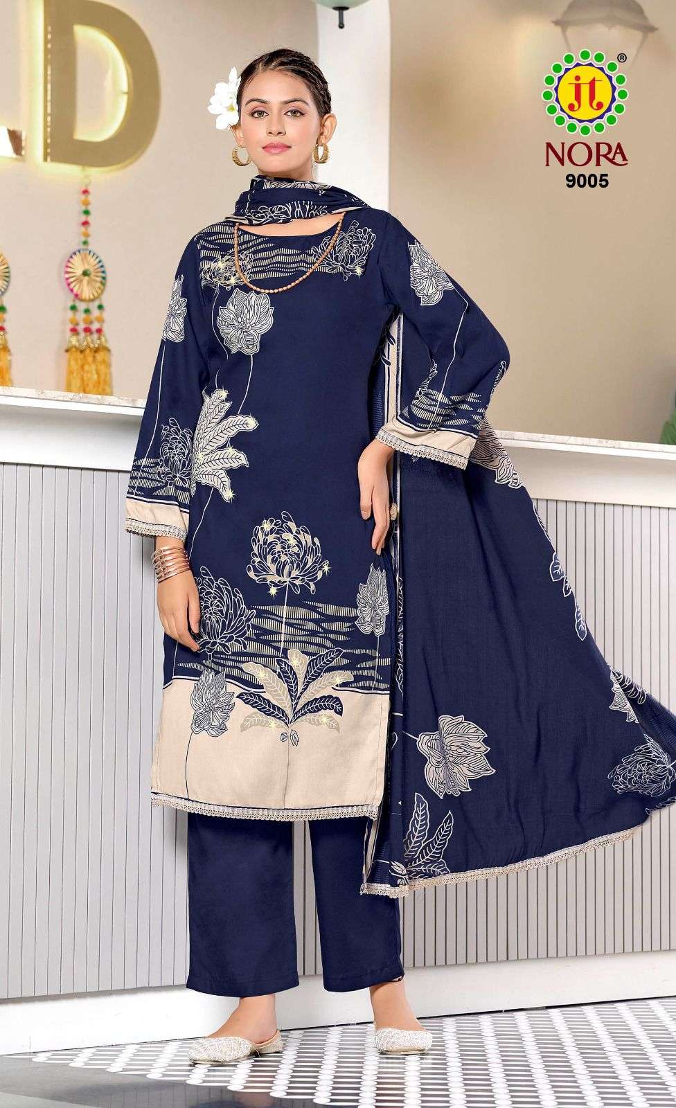 JT NORA VOL 9 RAYON PREMIUM WORKS LADIES SUIT