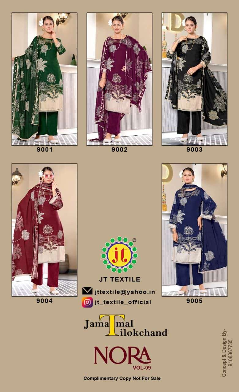 JT NORA VOL 9 RAYON PREMIUM WORKS LADIES SUIT