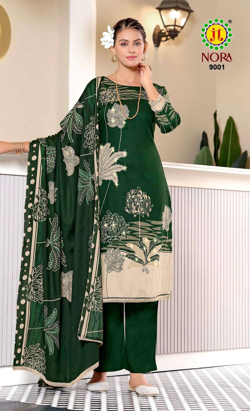 JT NORA VOL 9 RAYON PREMIUM WORKS LADIES SUIT