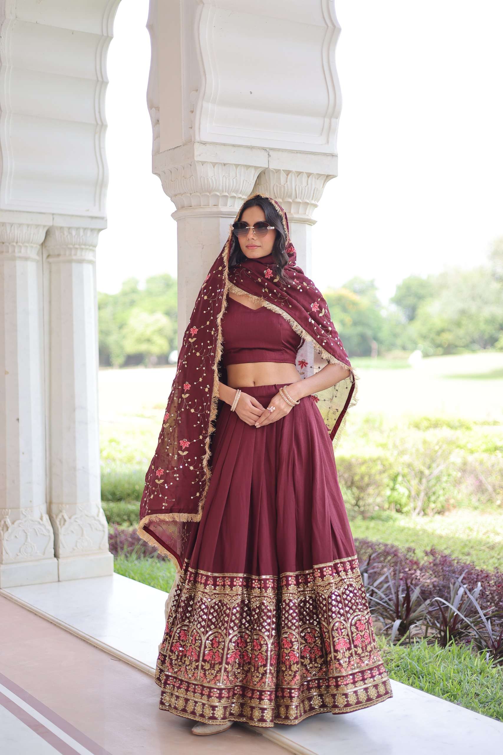 KA 5051 SILK DESIGNER FESTIVE WEAR LEHENGA CHOLI COLLECTION