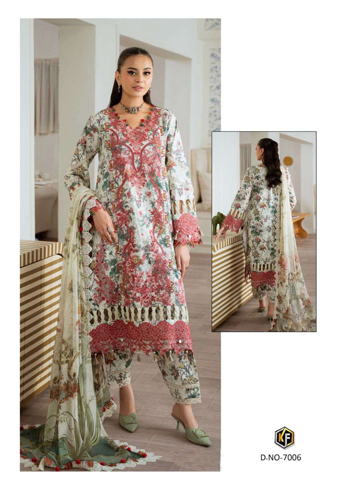 KEVAL FAB QURBAT NX VOL 8 COTTON DIGITAL PRINT SALWAR SUITS