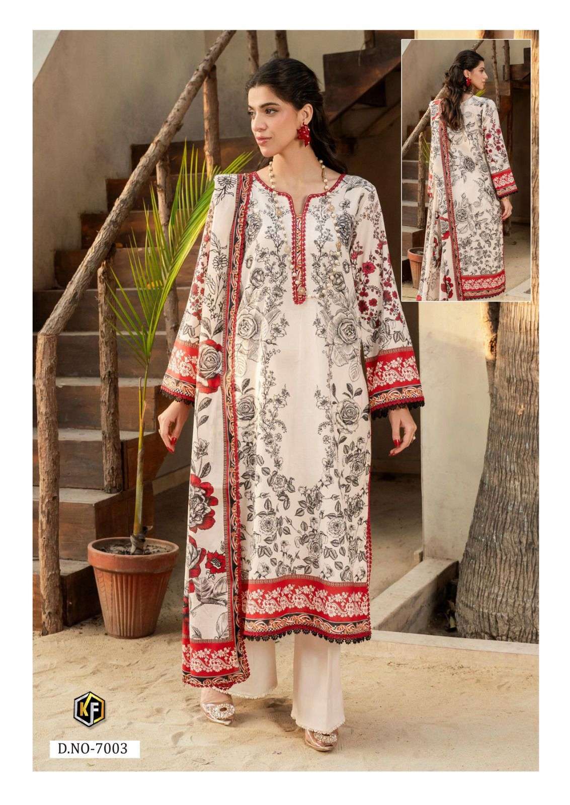 KEVAL FAB QURBAT NX VOL 8 COTTON DIGITAL PRINT SALWAR SUITS