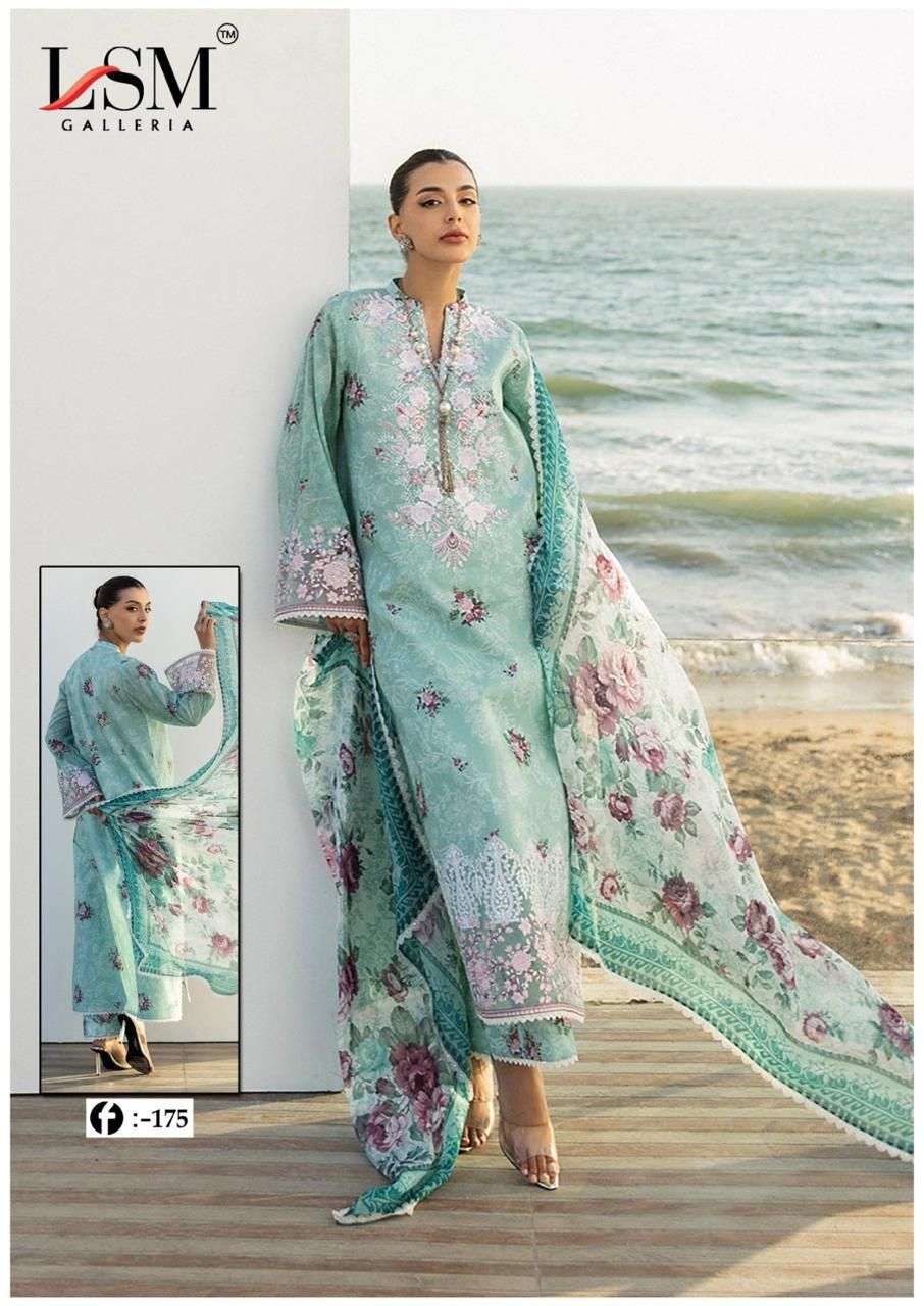 LSM GALLERIA FIRDOUS QUEEN LAWN VOL 17 LAWN COTTON DIGITAL PRINT SALWAR SUIT