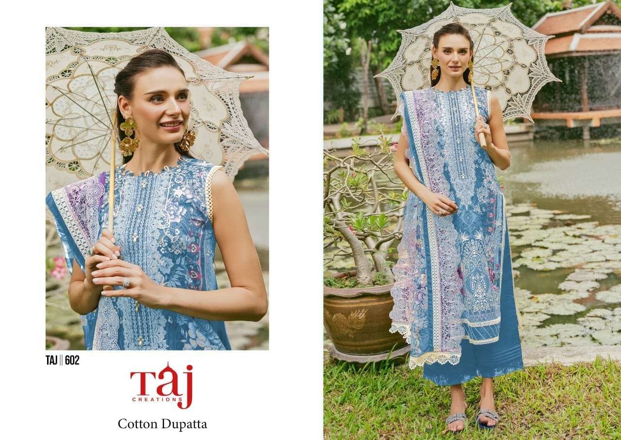 MEHBOOB TEX DESIGN NO - 1716 ABC PURE COTTON HEAVY SELF EMBROIDERED PAKISTANI SALWAR SUIT