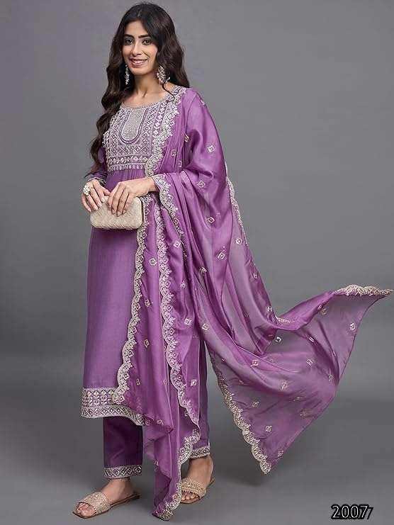 MF TANISHA VOL 27 VISCOSE DESIGNER WORKS READY MADE LADIES SUIT