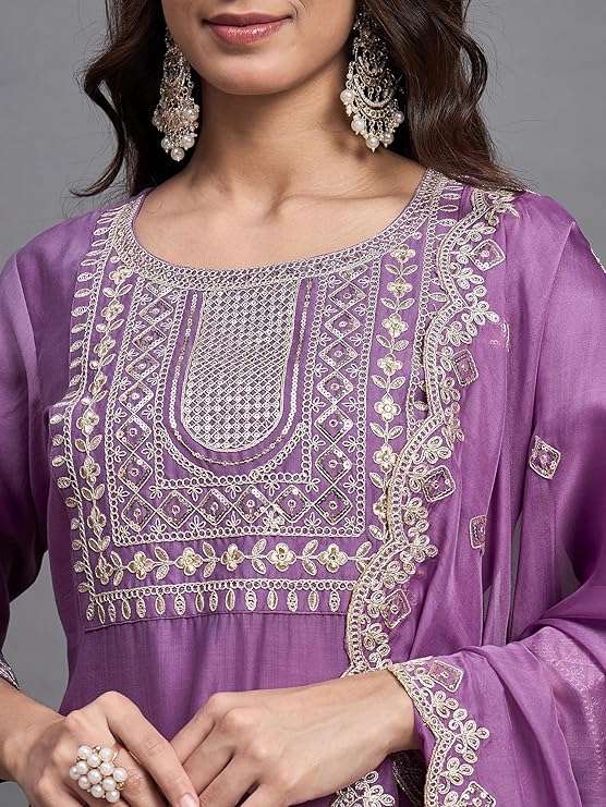 MF TANISHA VOL 27 VISCOSE DESIGNER WORKS READY MADE LADIES SUIT