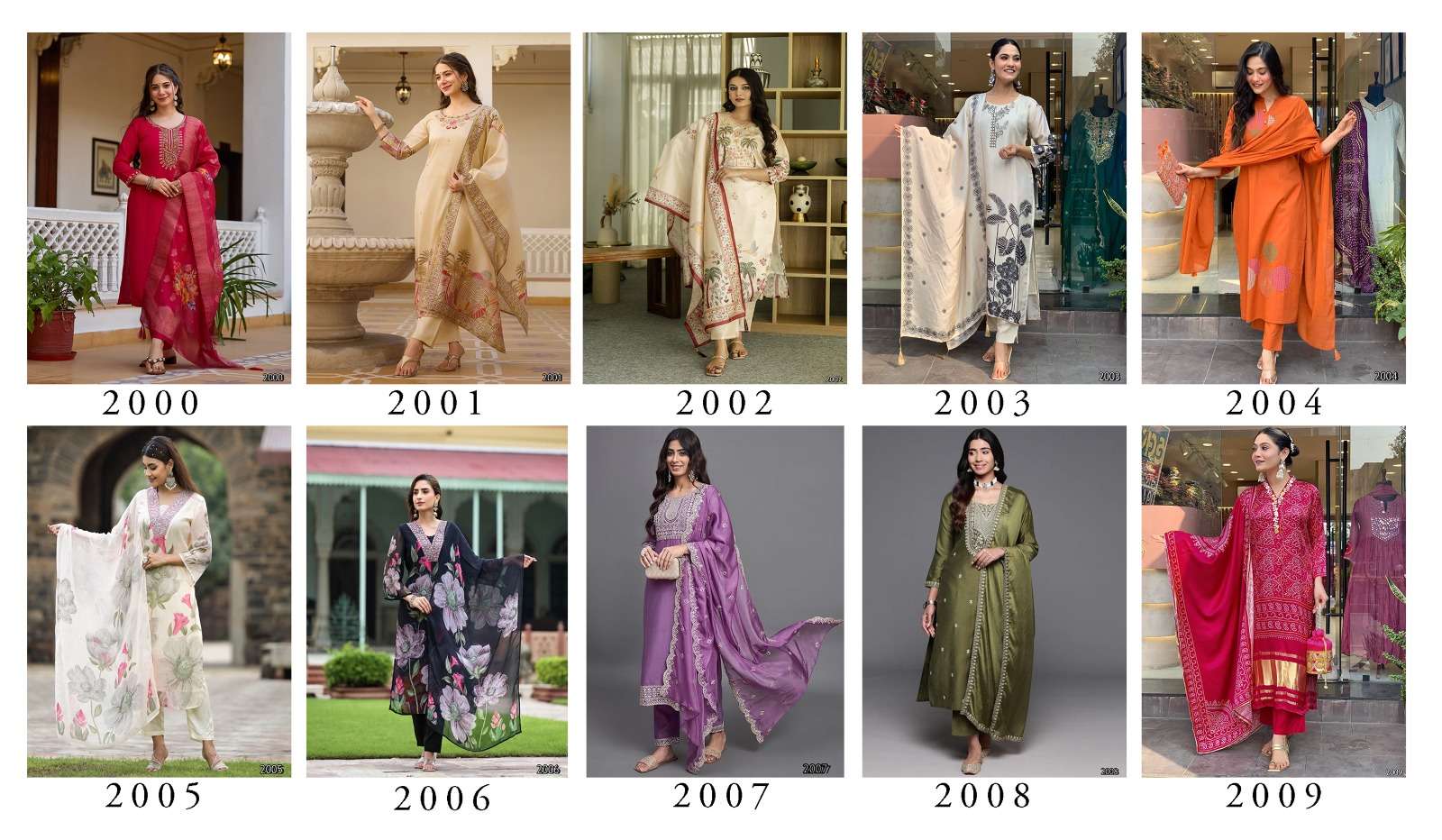 MF TANISHA VOL 27 VISCOSE DESIGNER WORKS READY MADE LADIES SUIT