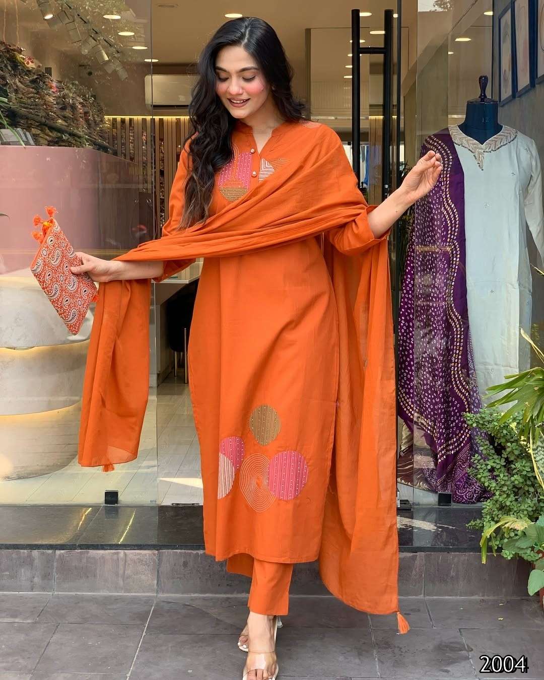 MF TANISHA VOL 27 VISCOSE DESIGNER WORKS READY MADE LADIES SUIT