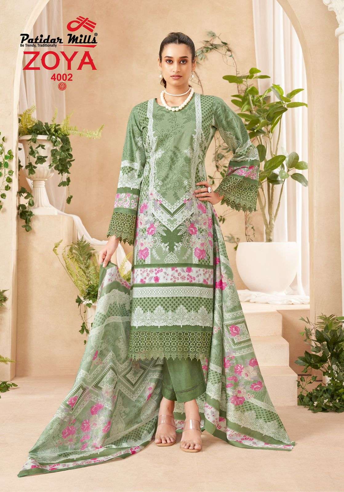 PATIDAR MILLS ZOYA VOL 4 COTTON DIGITAL PRINTS SALWAR SUIT
