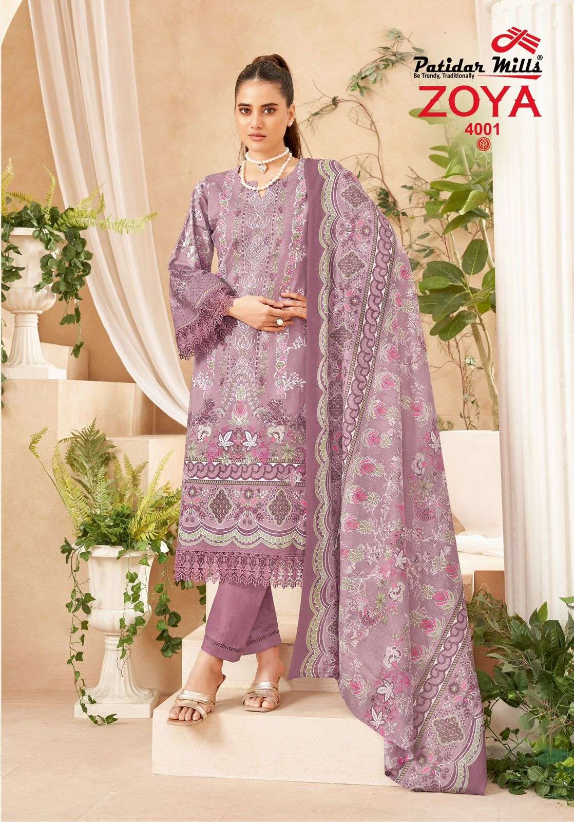 PATIDAR MILLS ZOYA VOL 4 COTTON DIGITAL PRINTS SALWAR SUIT