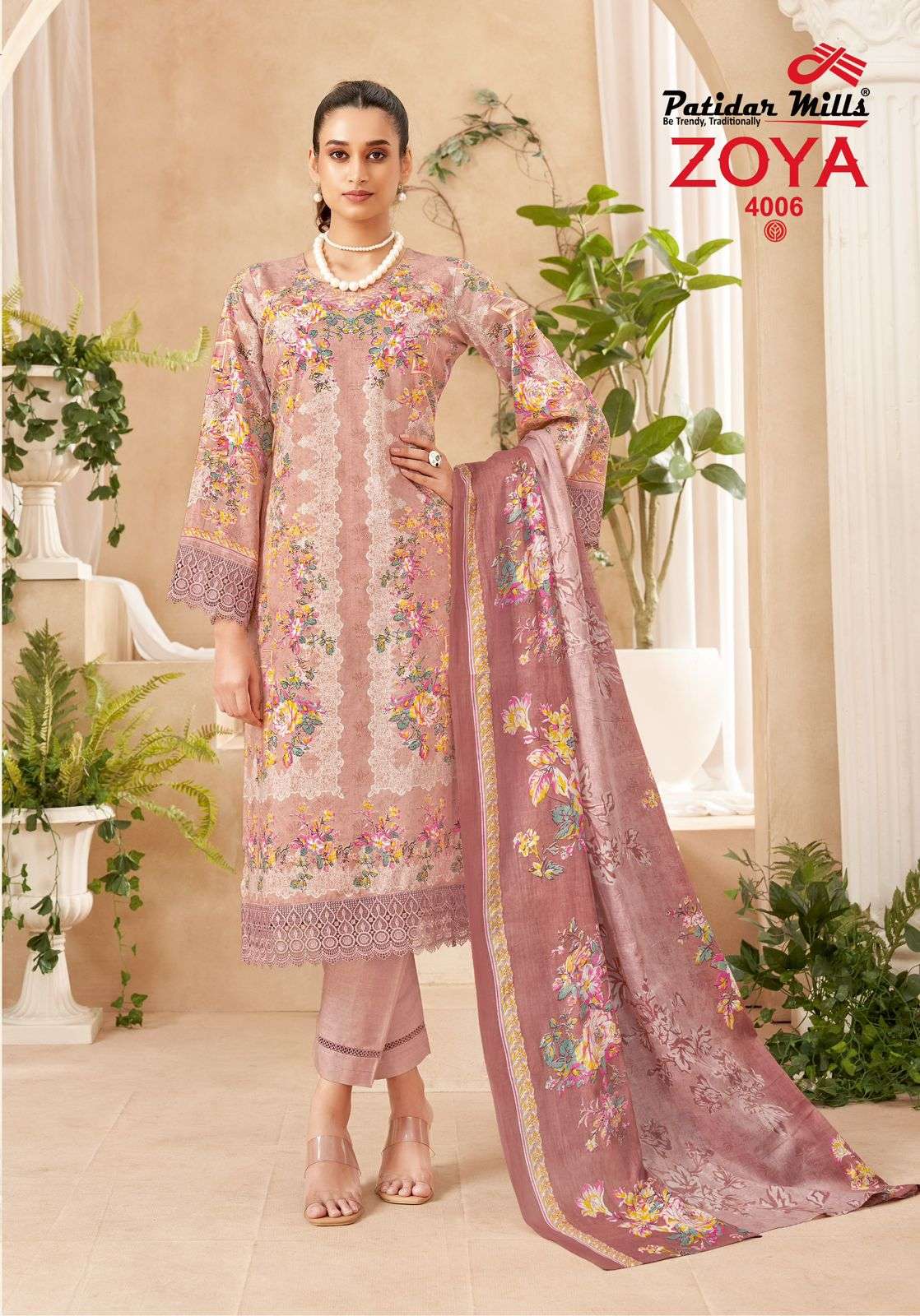 PATIDAR MILLS ZOYA VOL 4 COTTON DIGITAL PRINTS SALWAR SUIT