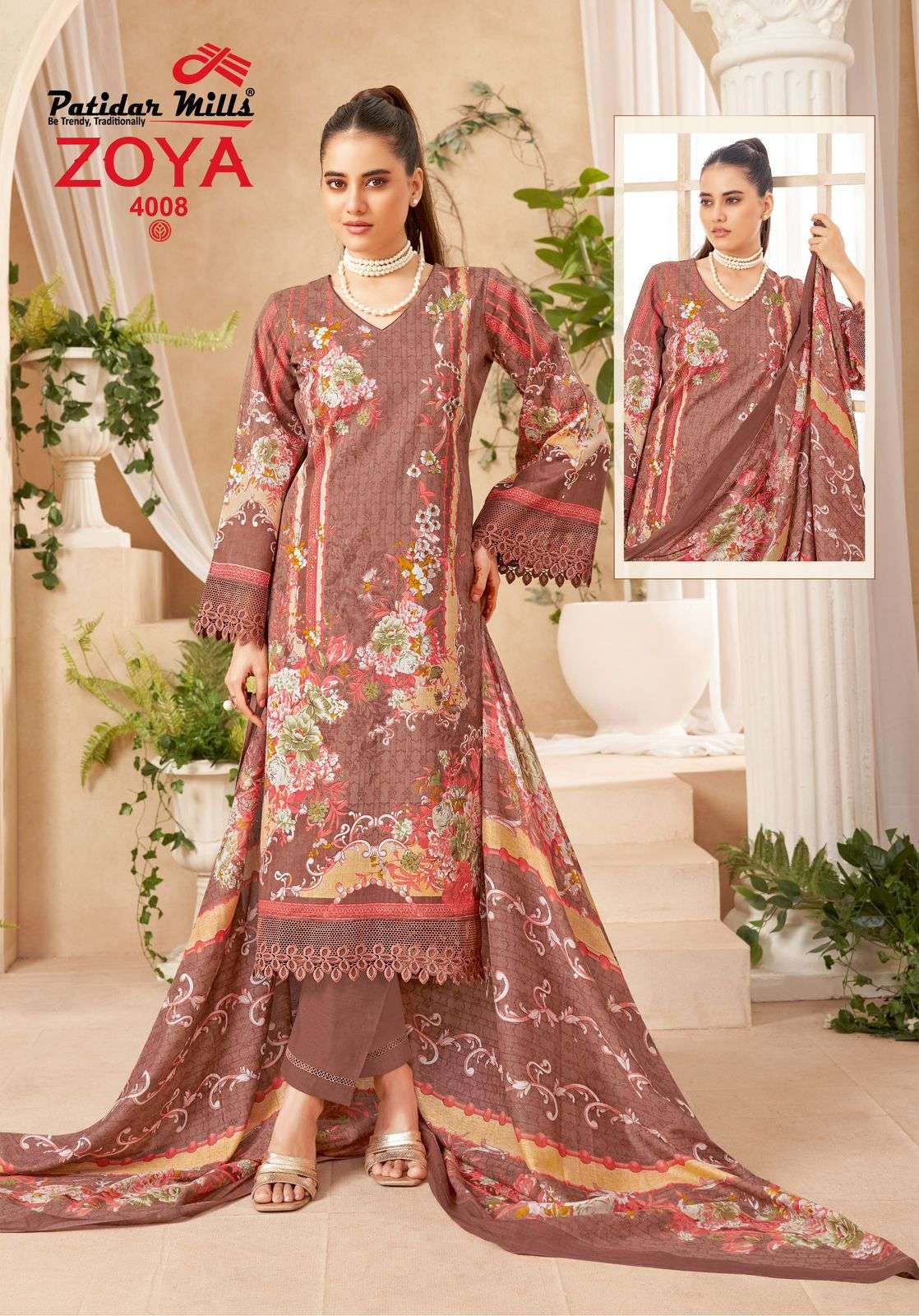 PATIDAR MILLS ZOYA VOL 4 COTTON DIGITAL PRINTS SALWAR SUIT