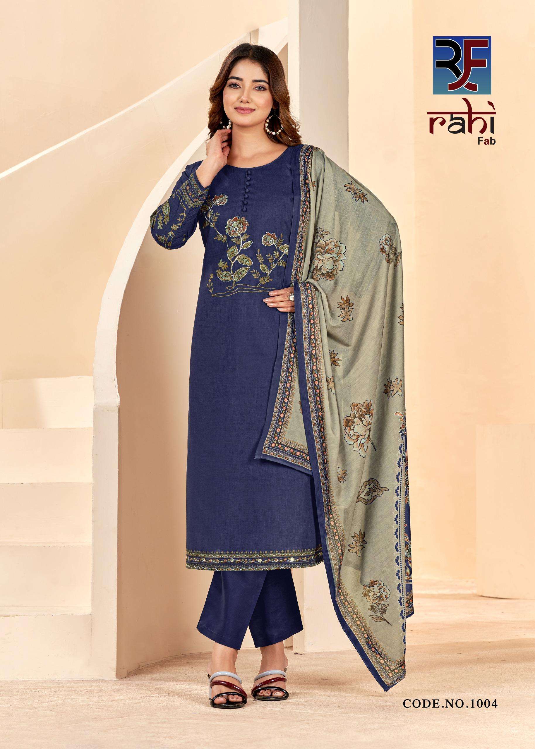 RAHI FAB RISING SILVER READY MADE COLLECTION 