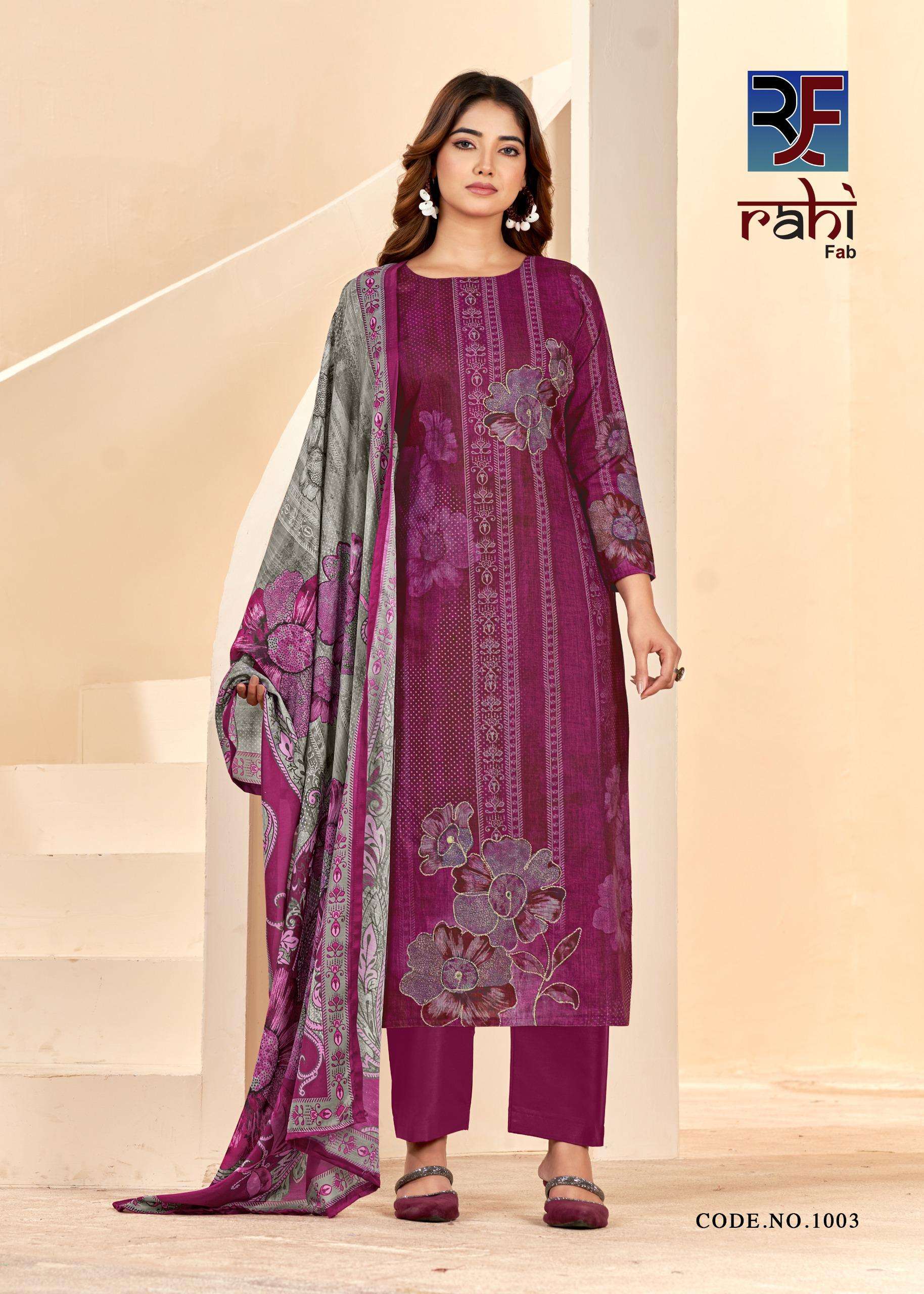 RAHI FAB RISING SILVER READY MADE COLLECTION 