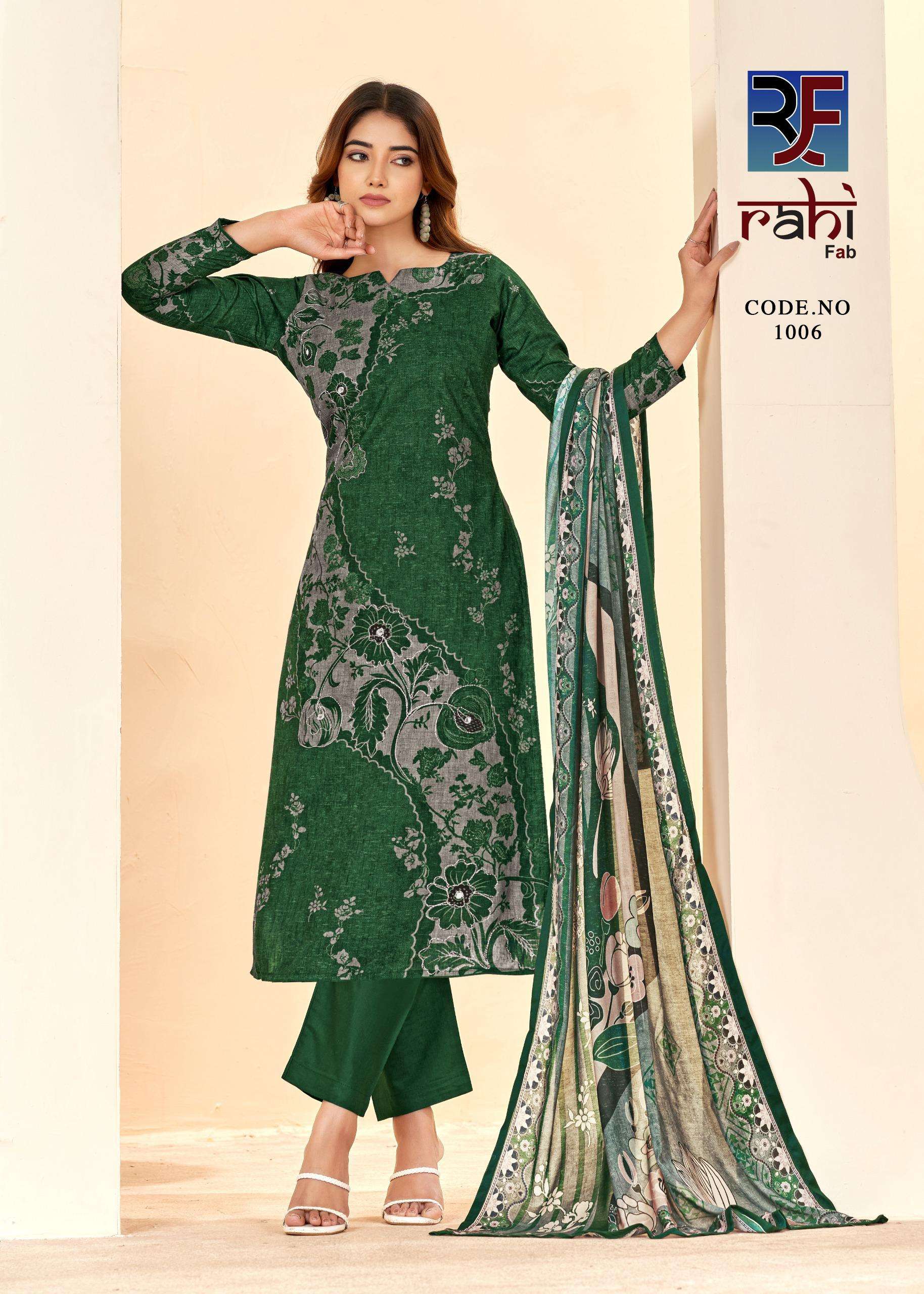 RAHI FAB RISING SILVER READY MADE COLLECTION 
