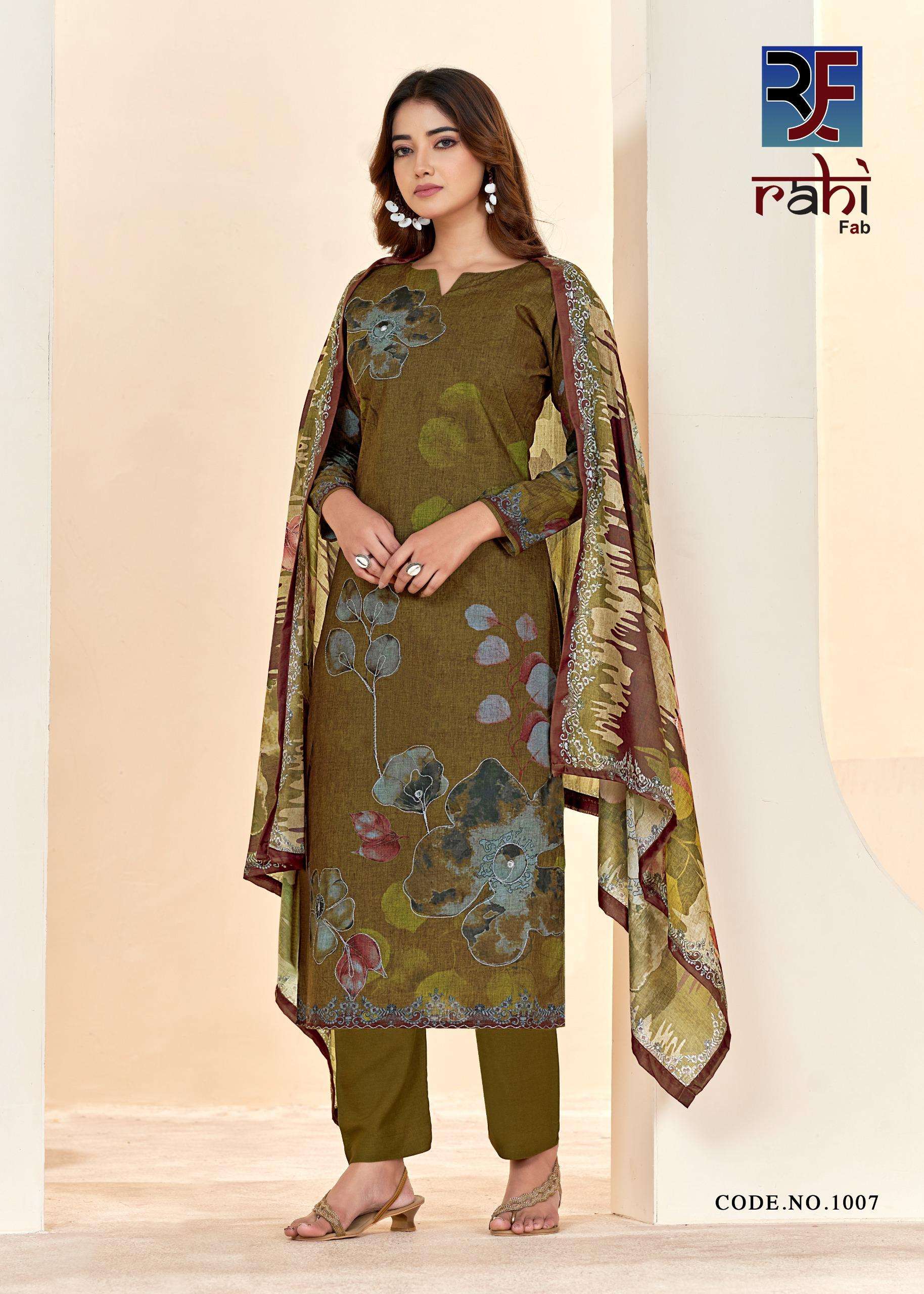 RAHI FAB RISING SILVER READY MADE COLLECTION 