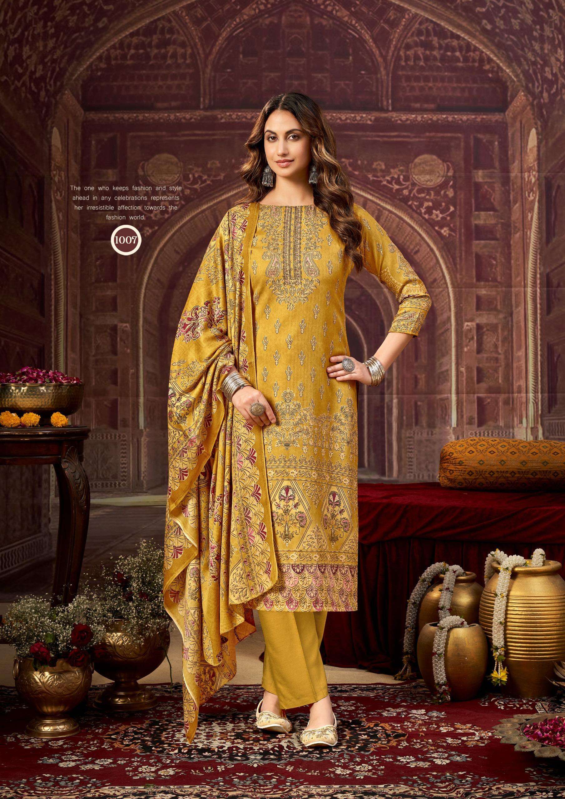 ROLI MOLI CREATION DILSHAD PASHMINA DIGITAL PRINT WINTER WEAR DRESS