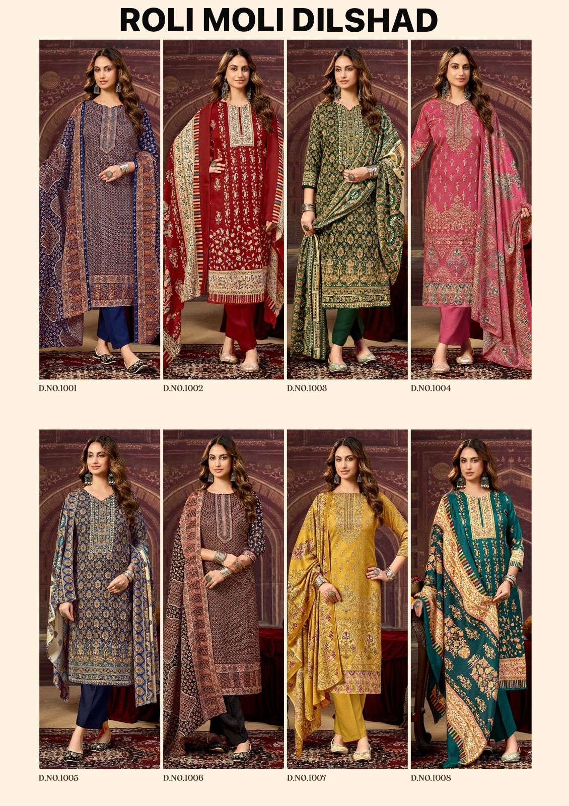 ROLI MOLI CREATION DILSHAD PASHMINA DIGITAL PRINT WINTER WEAR DRESS