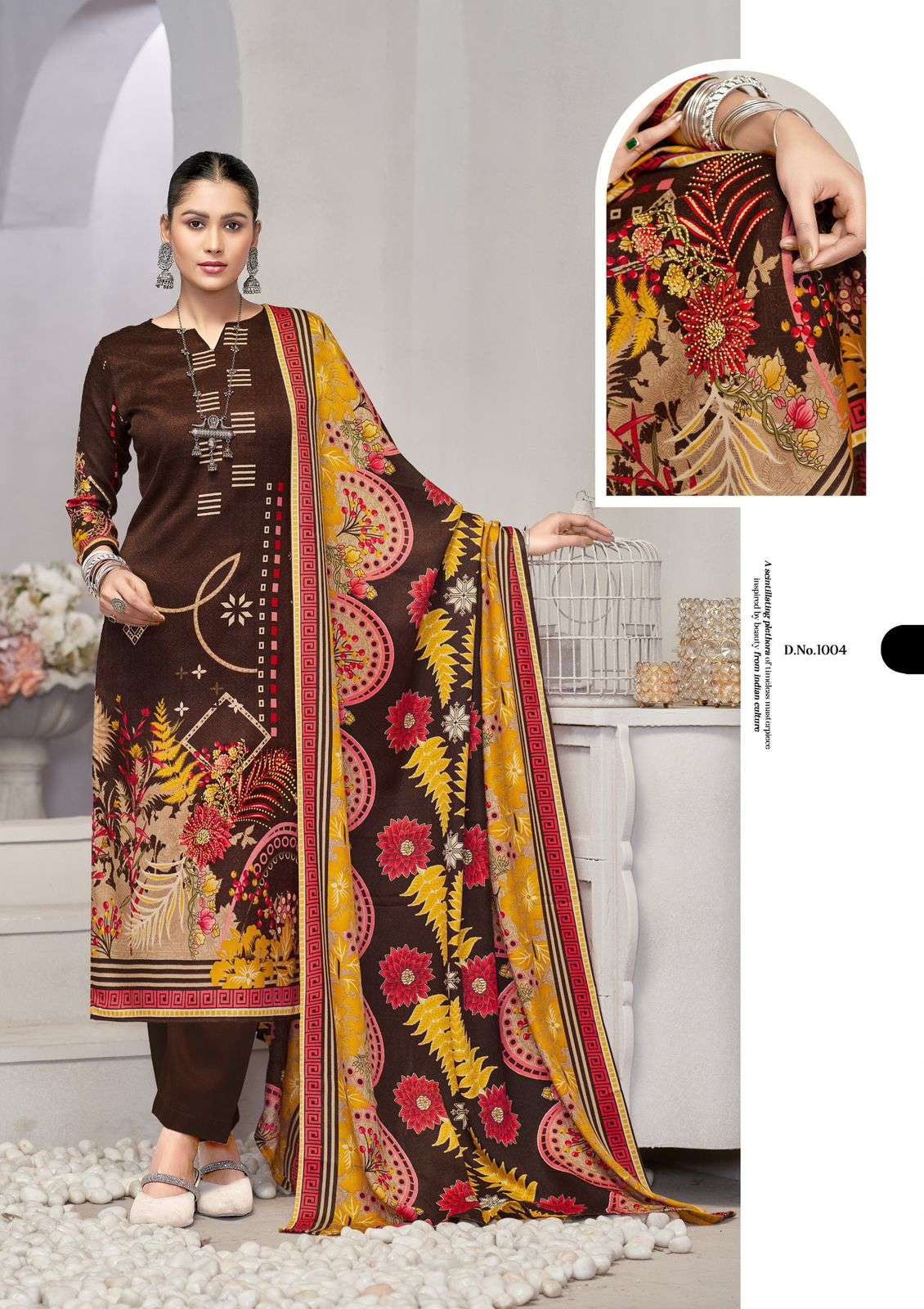 ROLI MOLI CREATION ISHARA PASHMINA PRINTED SALWAR SUIT