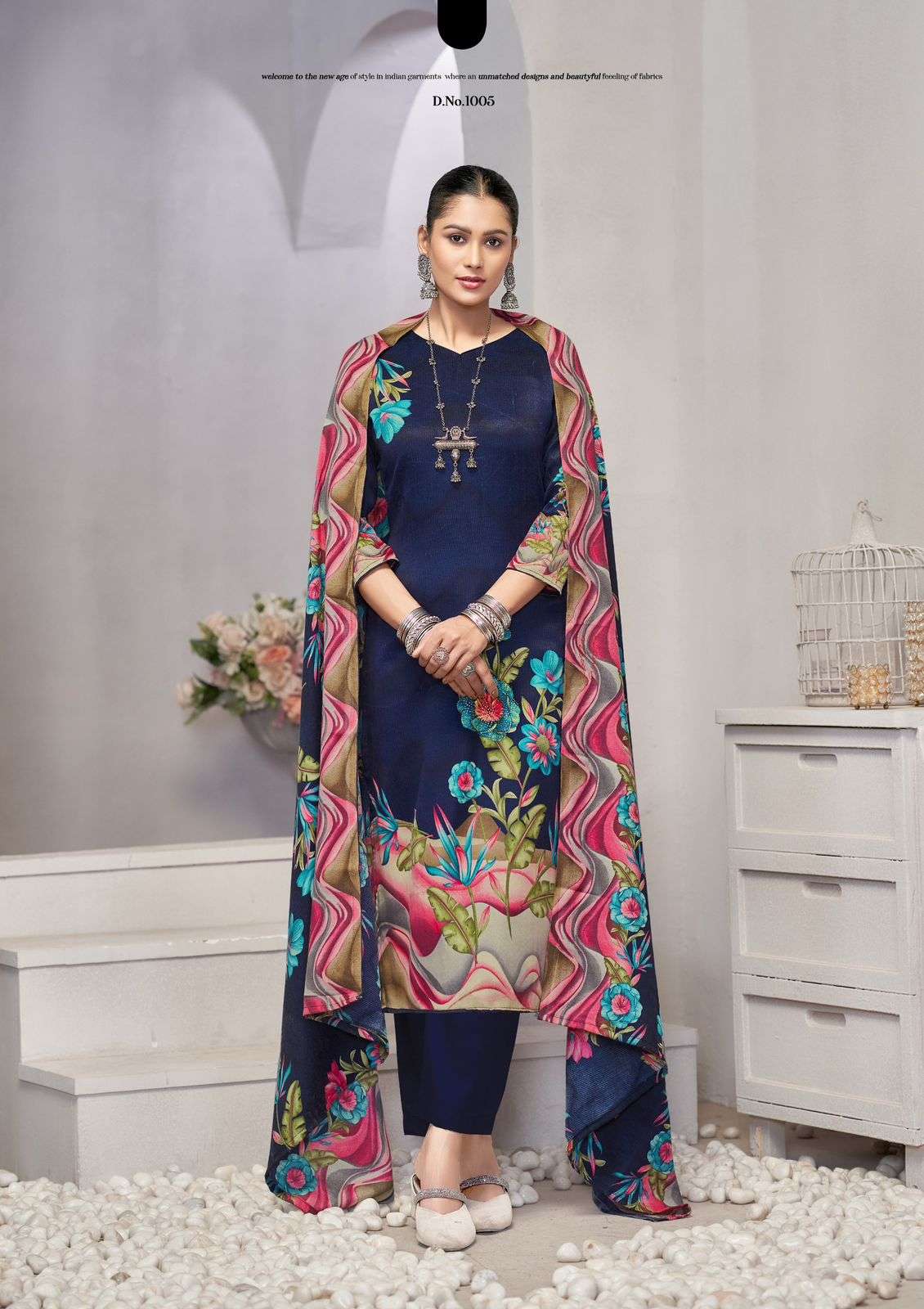 ROLI MOLI CREATION ISHARA PASHMINA PRINTED SALWAR SUIT