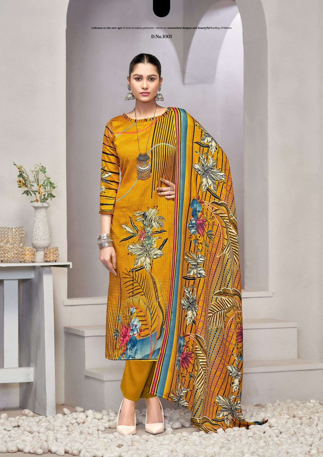 ROLI MOLI CREATION ISHARA PASHMINA PRINTED SALWAR SUIT