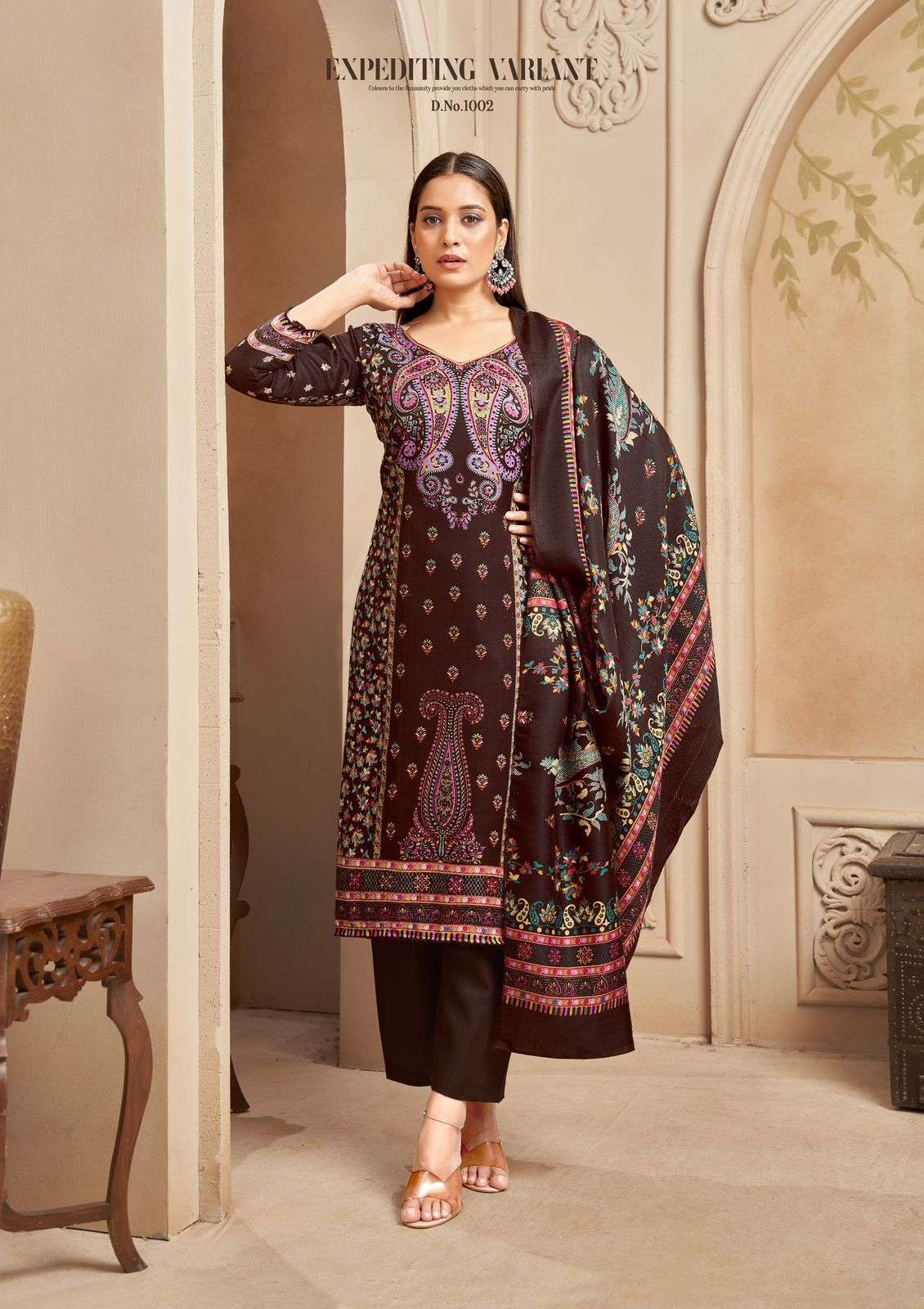 ROLI MOLI CREATION NIMAYA PASHMINA DIGITAL PRINT WITH WEAR SUIT