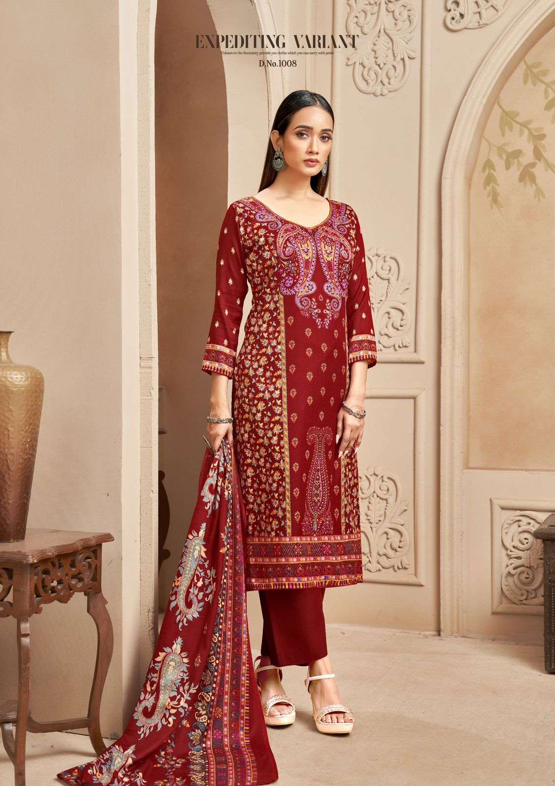ROLI MOLI CREATION NIMAYA PASHMINA DIGITAL PRINT WITH WEAR SUIT