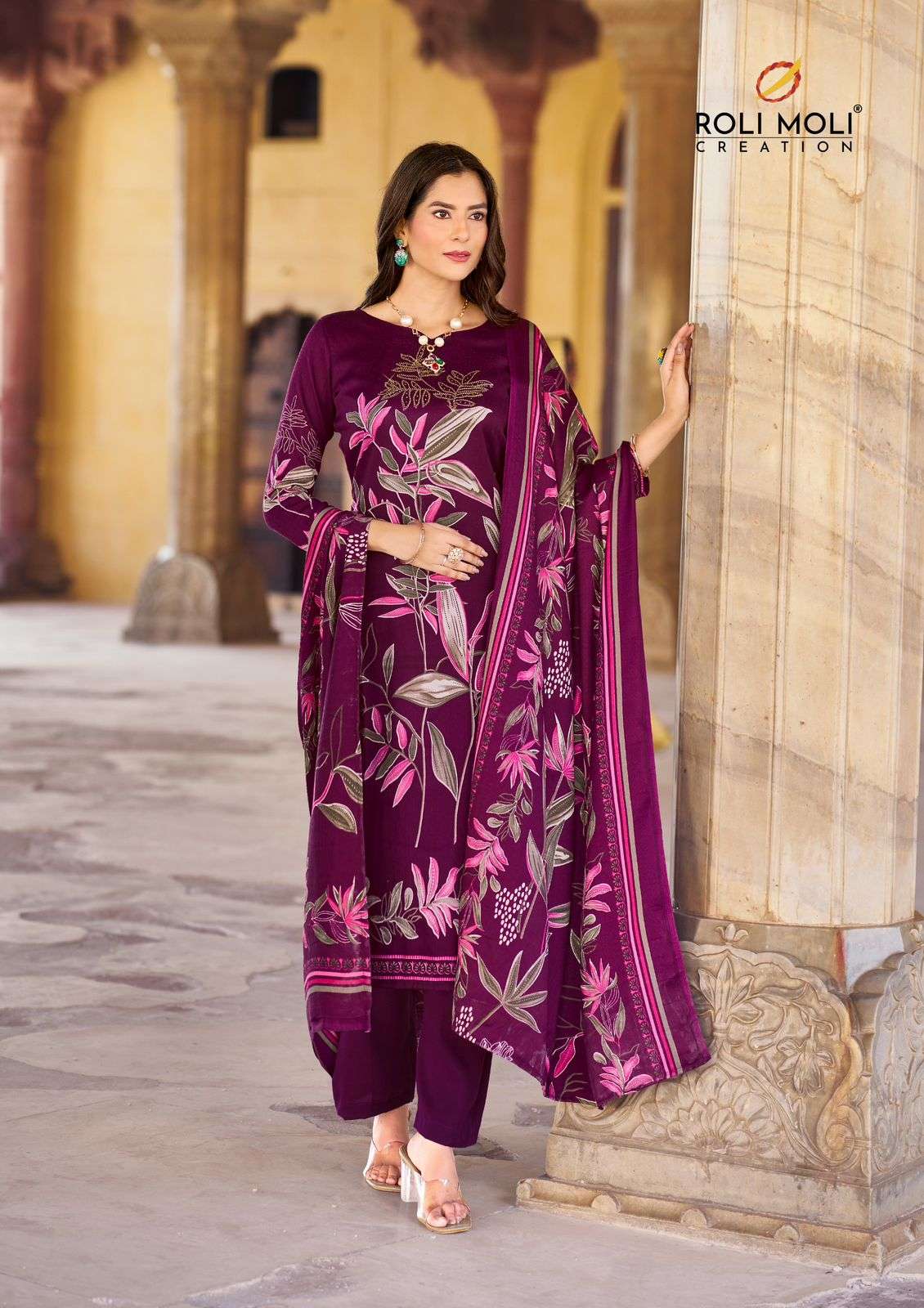 ROLI MOLI CREATION NOORA PASHMINA WINTER WEAR LADIES SUIT