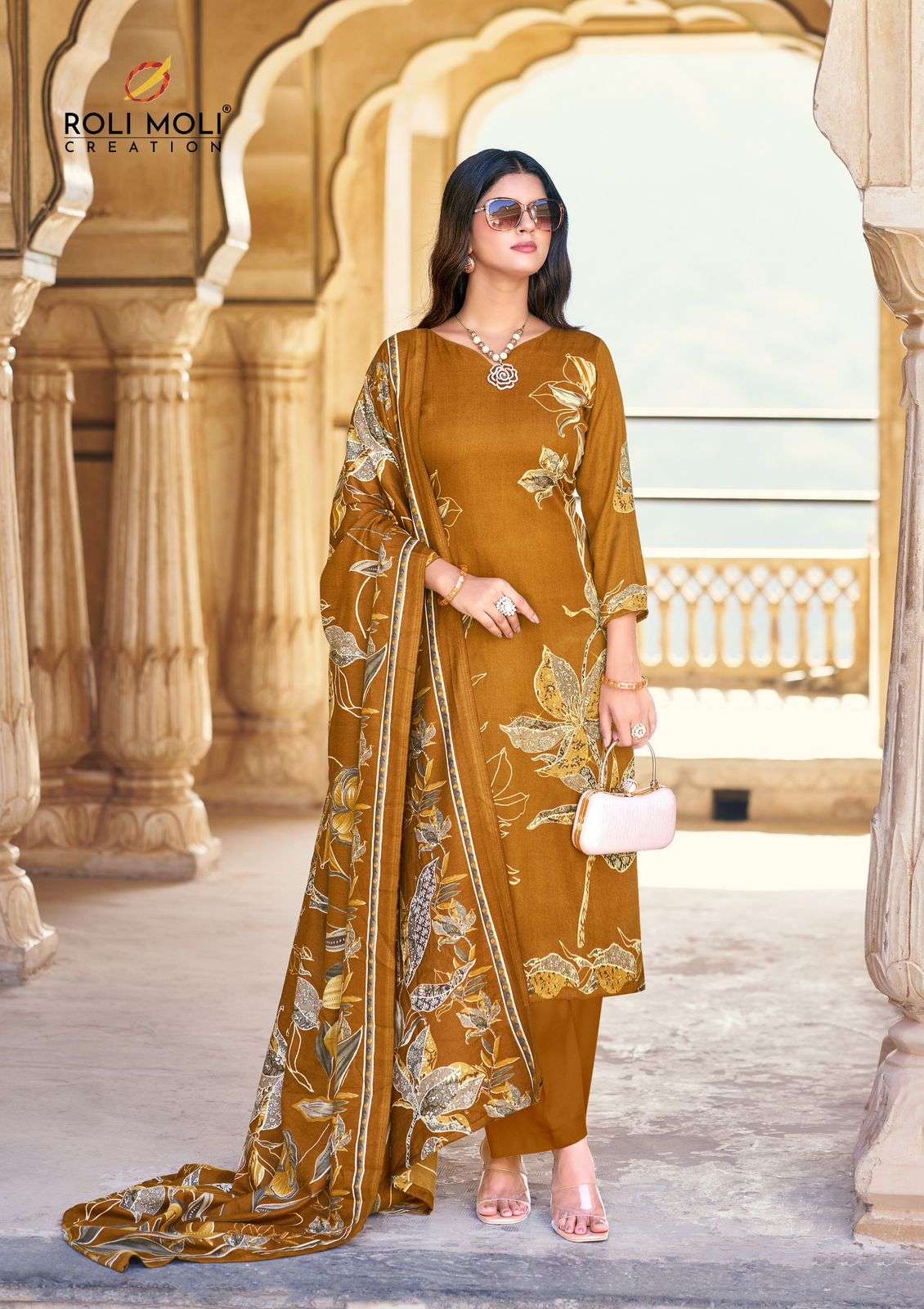 ROLI MOLI CREATION NOORA PASHMINA WINTER WEAR LADIES SUIT