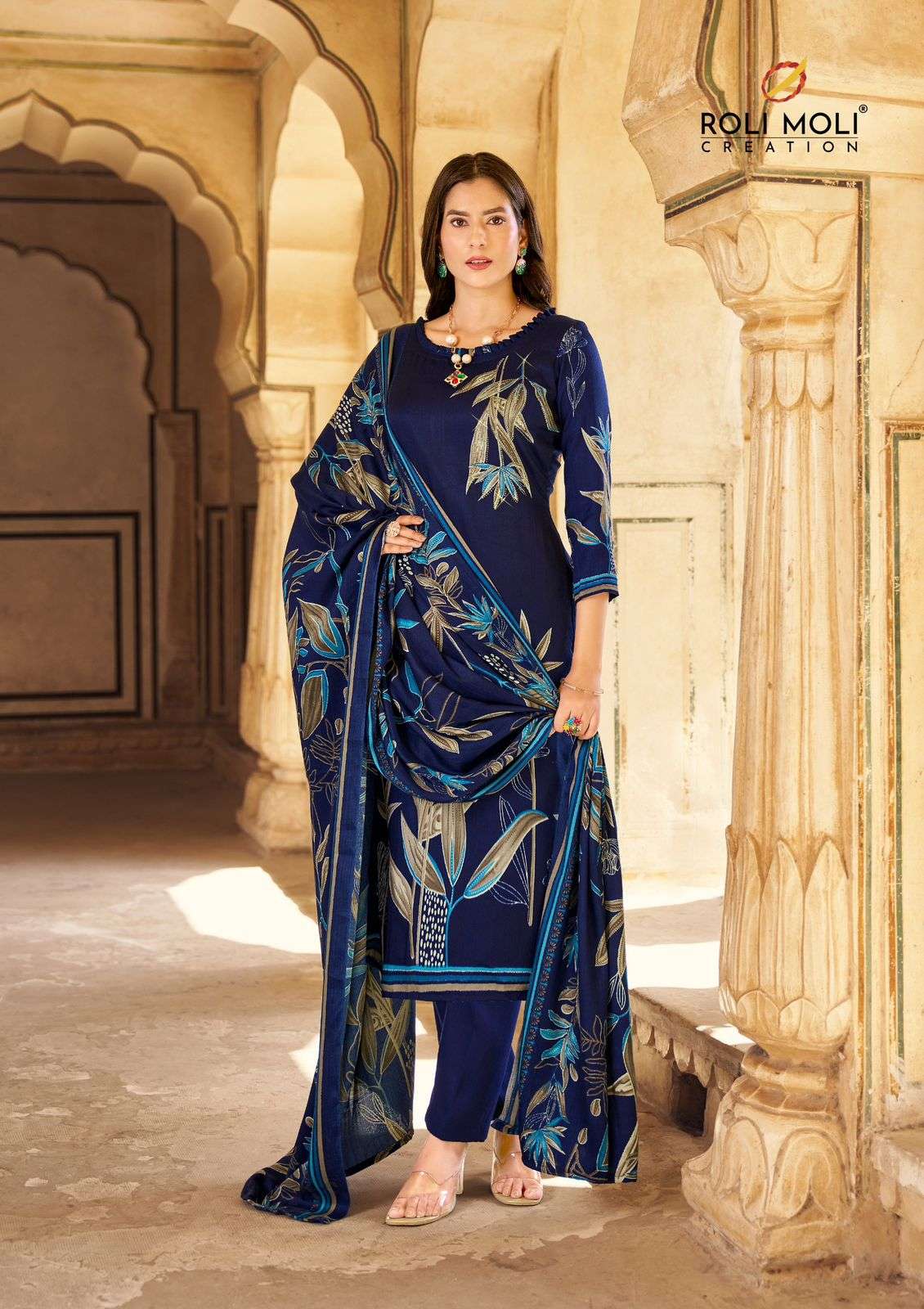ROLI MOLI CREATION NOORA PASHMINA WINTER WEAR LADIES SUIT