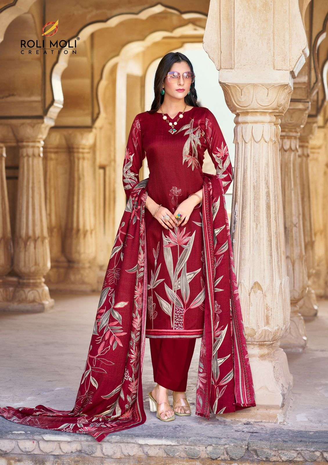 ROLI MOLI CREATION NOORA PASHMINA WINTER WEAR LADIES SUIT