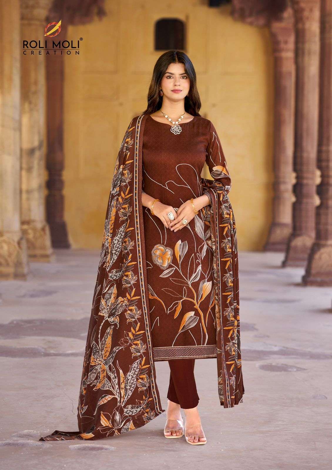 ROLI MOLI CREATION NOORA PASHMINA WINTER WEAR LADIES SUIT