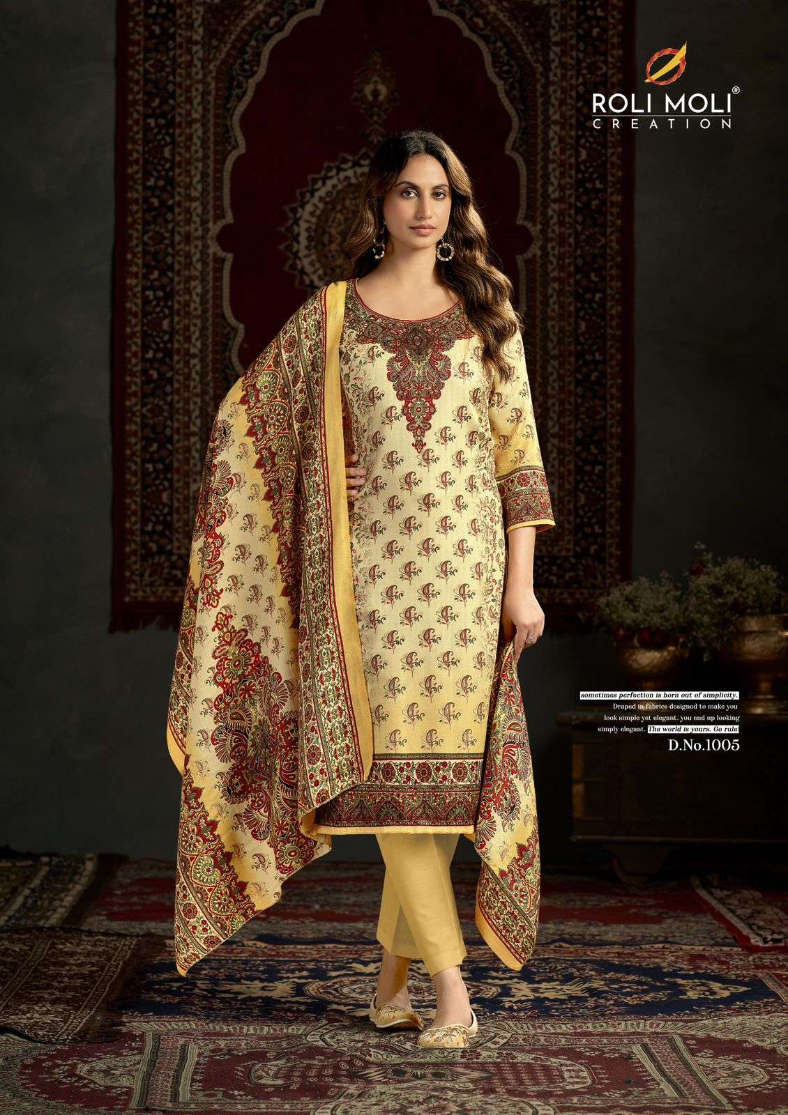 ROLI MOLI CREATION TISHA PASHMINA DIGITAL PRINT SALWAR SUIT