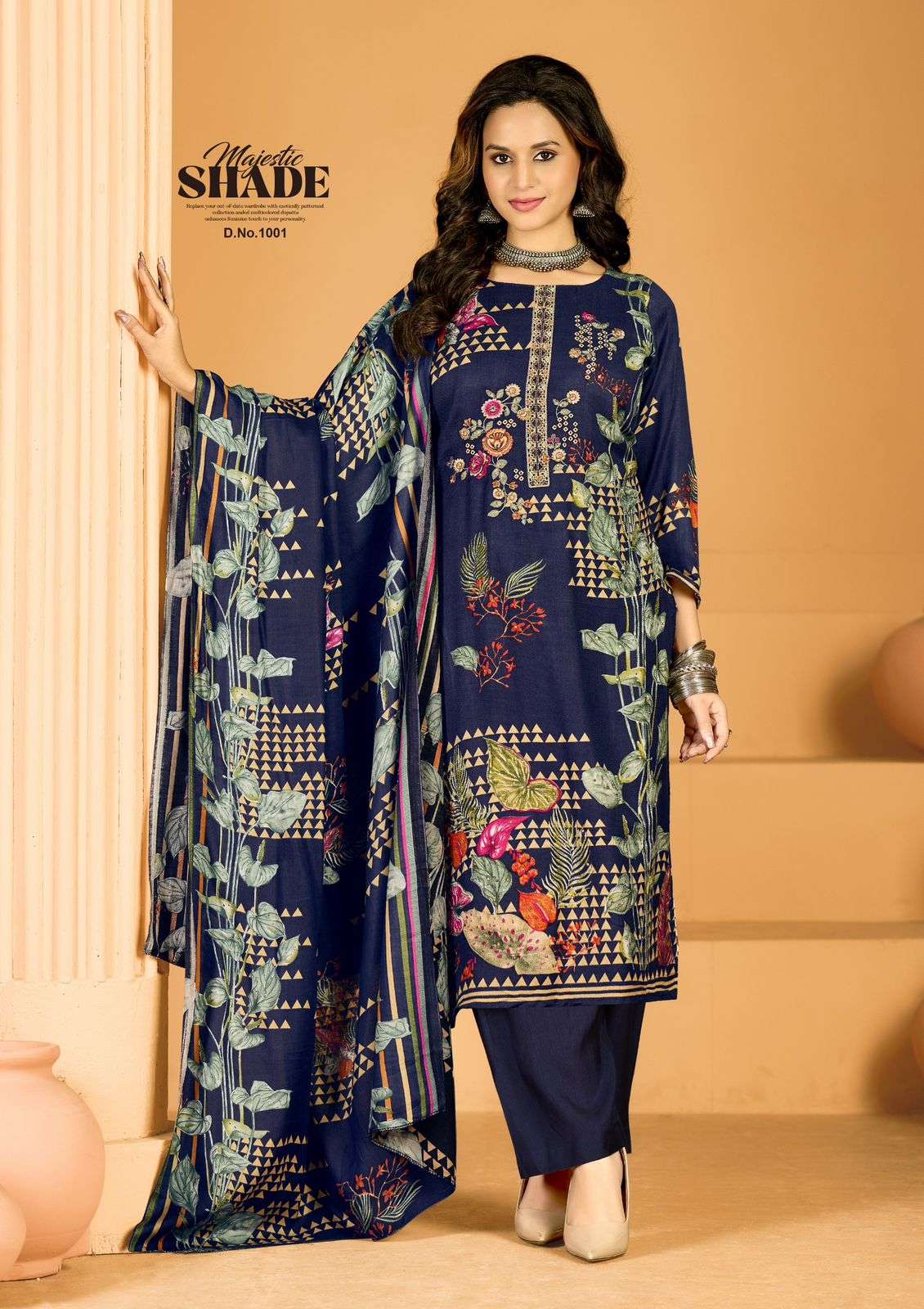 ROLI MOLI CREATION YALINA PASHMINA PRINT WITH EMBROIDERY WORK SUIT