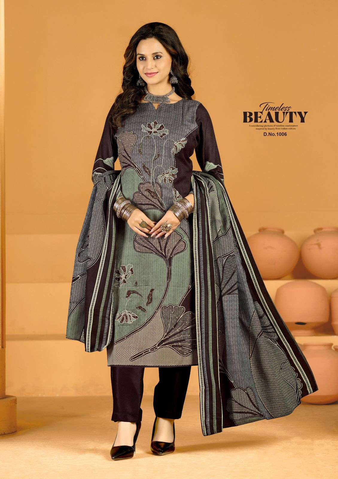 ROLI MOLI CREATION YALINA PASHMINA PRINT WITH EMBROIDERY WORK SUIT