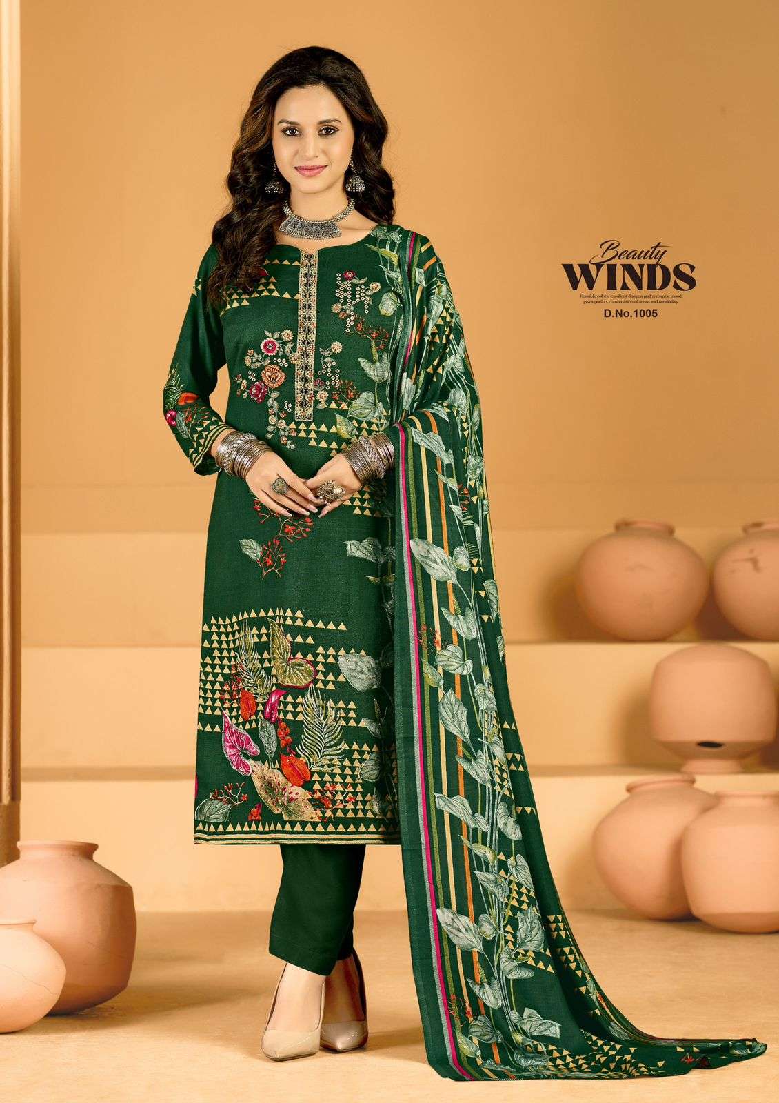 ROLI MOLI CREATION YALINA PASHMINA PRINT WITH EMBROIDERY WORK SUIT