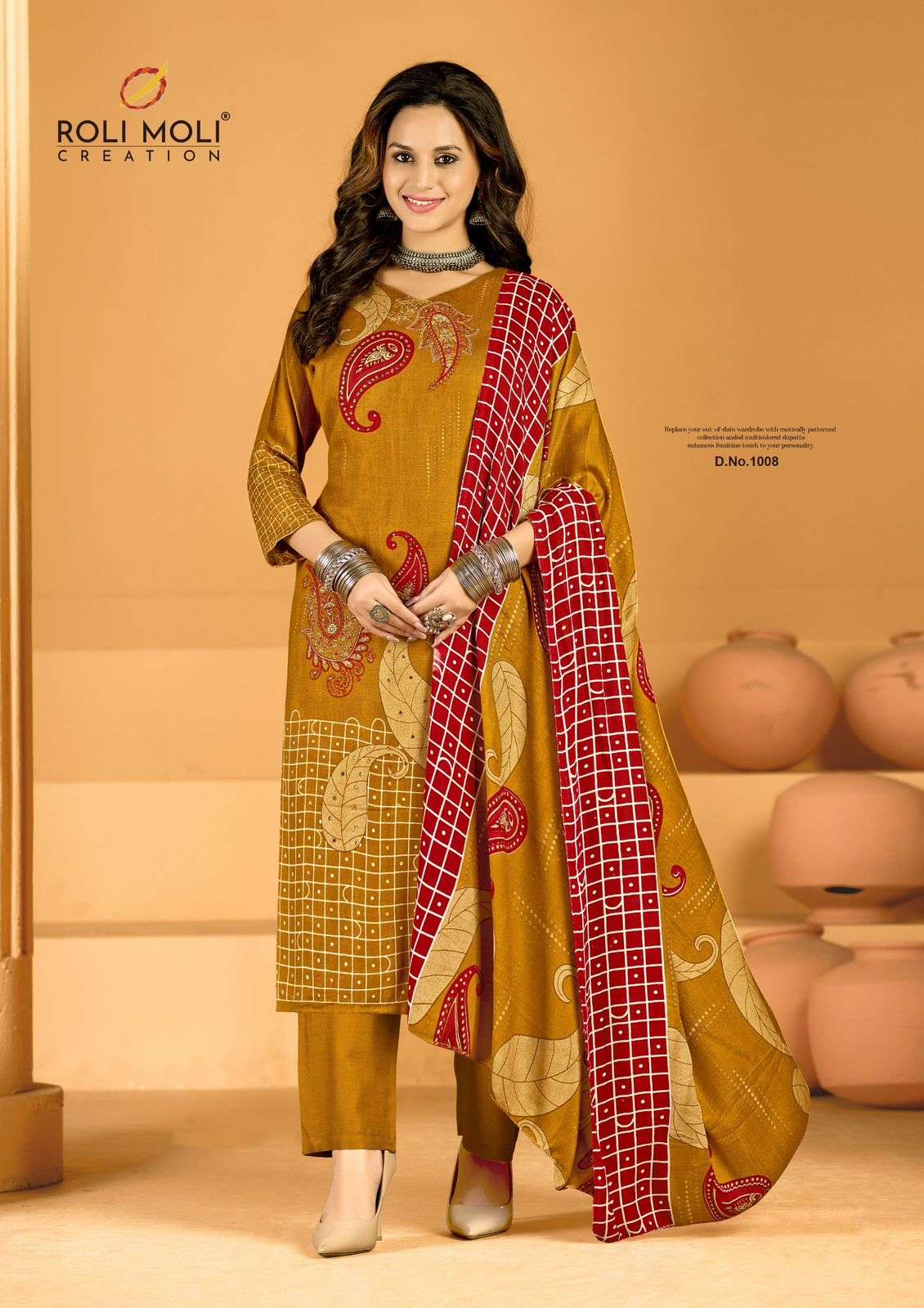 ROLI MOLI CREATION YALINA PASHMINA PRINT WITH EMBROIDERY WORK SUIT