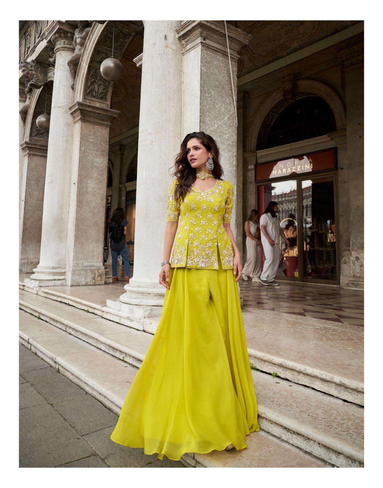 SAYURI DESIGNER BELA ORGANZA SILK HEAVY DESIGNER WEDDING WEAR SUIT