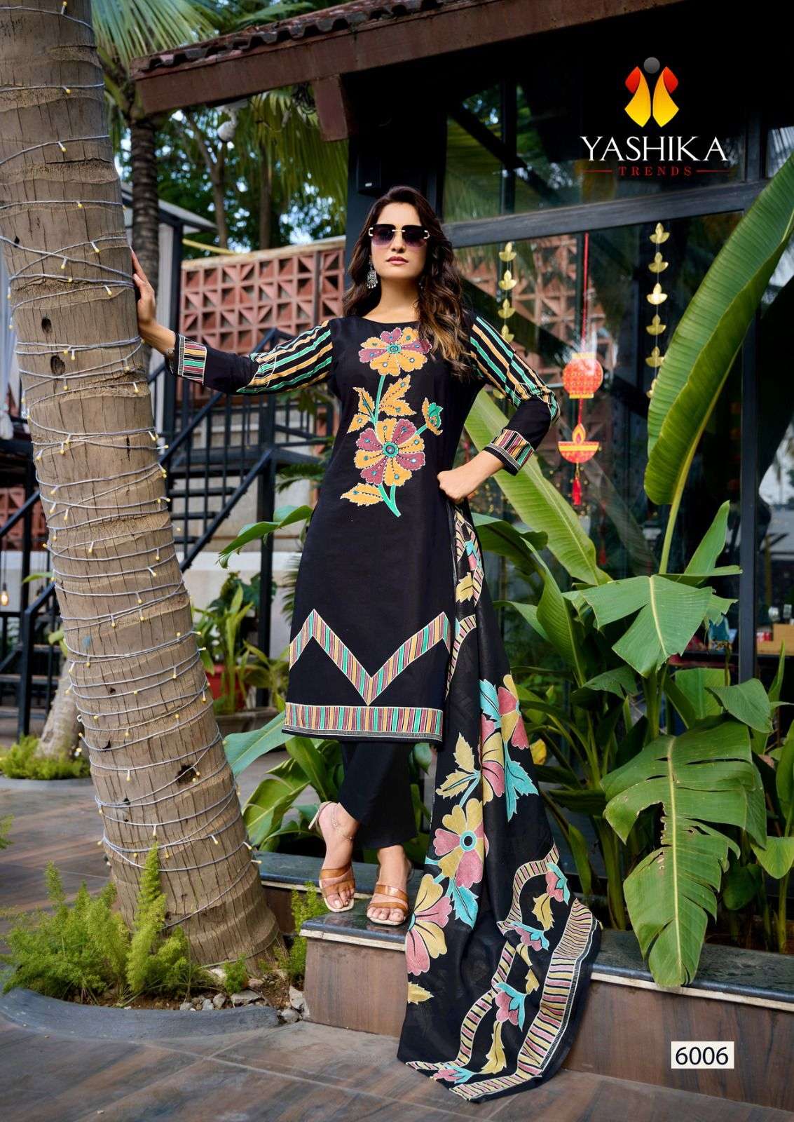 YASHIKA TRENDS DUA VOL 6 COTTON DIGITAL PRINTED SUIT