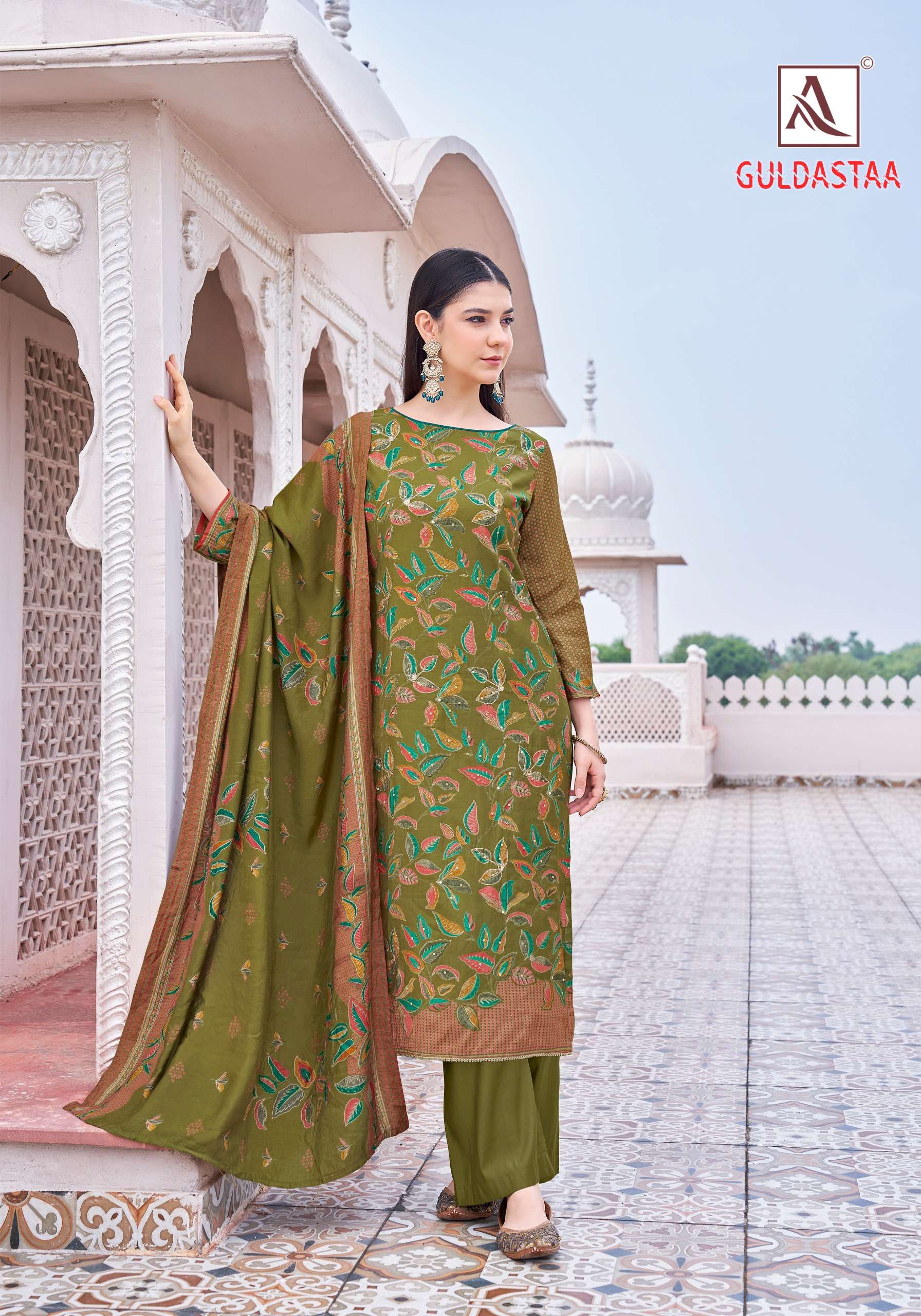 ALOK SUITS GULDASTA MODAL FABRIC FANCY DESIGNER WORK SUIT