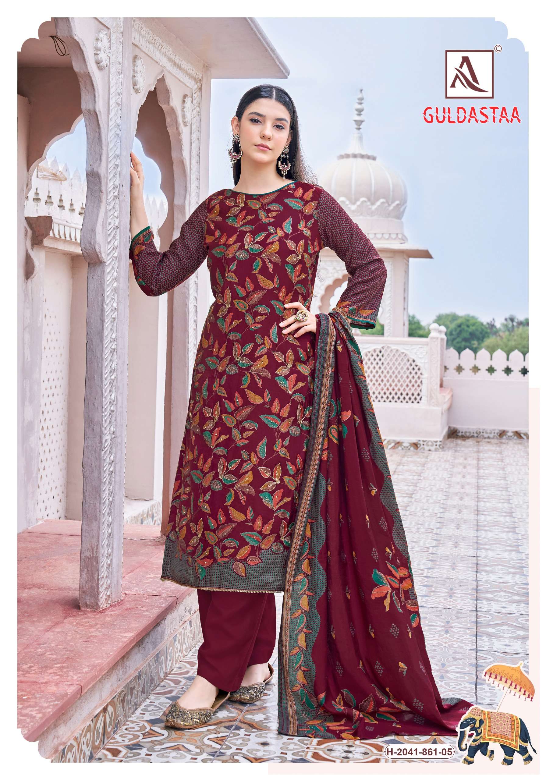 ALOK SUITS GULDASTA MODAL FABRIC FANCY DESIGNER WORK SUIT