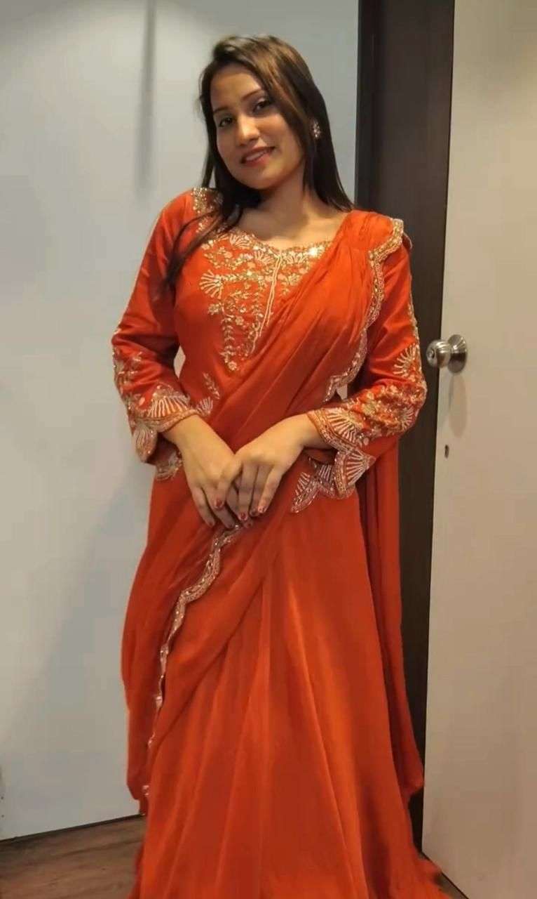 BE 407 HEAVY WEDDING WEAR DESIGNER LADIES SAREE