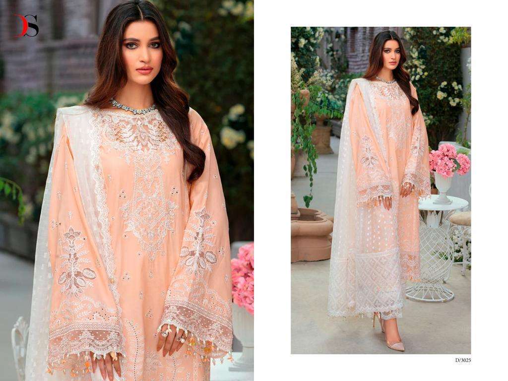 DEEPSY SUITS ANAYA EMBROIDERED COLLECTION 23 COTTON EMBROIDERED SUIT