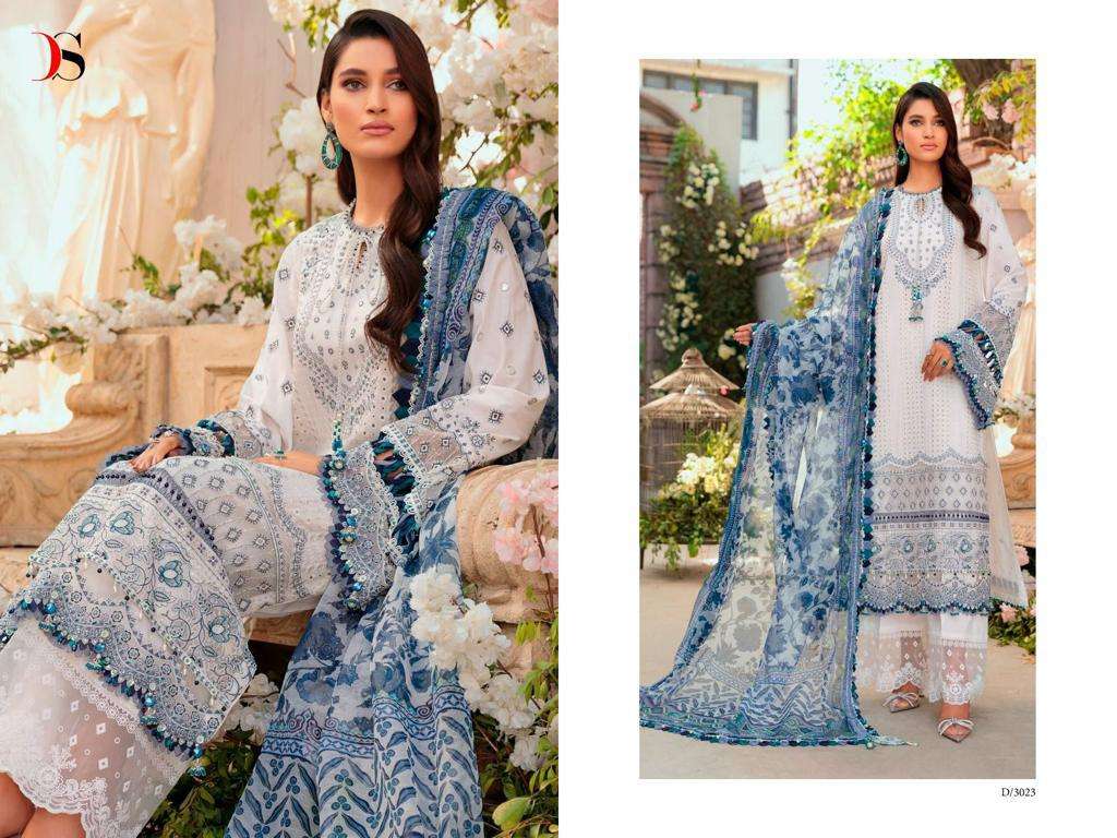 DEEPSY SUITS ANAYA EMBROIDERED COLLECTION 23 COTTON EMBROIDERED SUIT