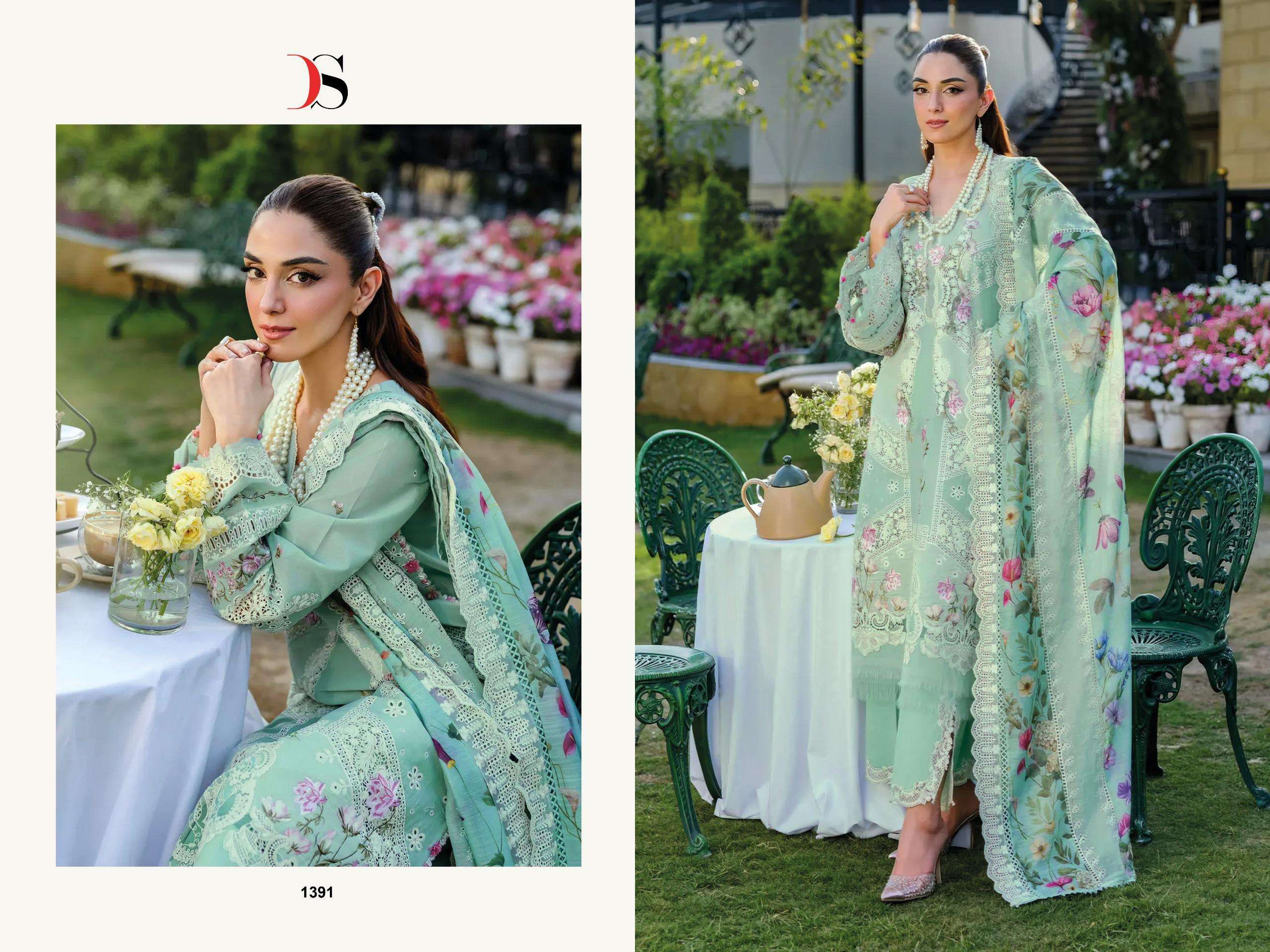 DEEPSY SUITS ELAF LUXURY LAWN 25 VOL 3 NX COTTON HEAVY EMBROIDERY DESIGNER SUIT