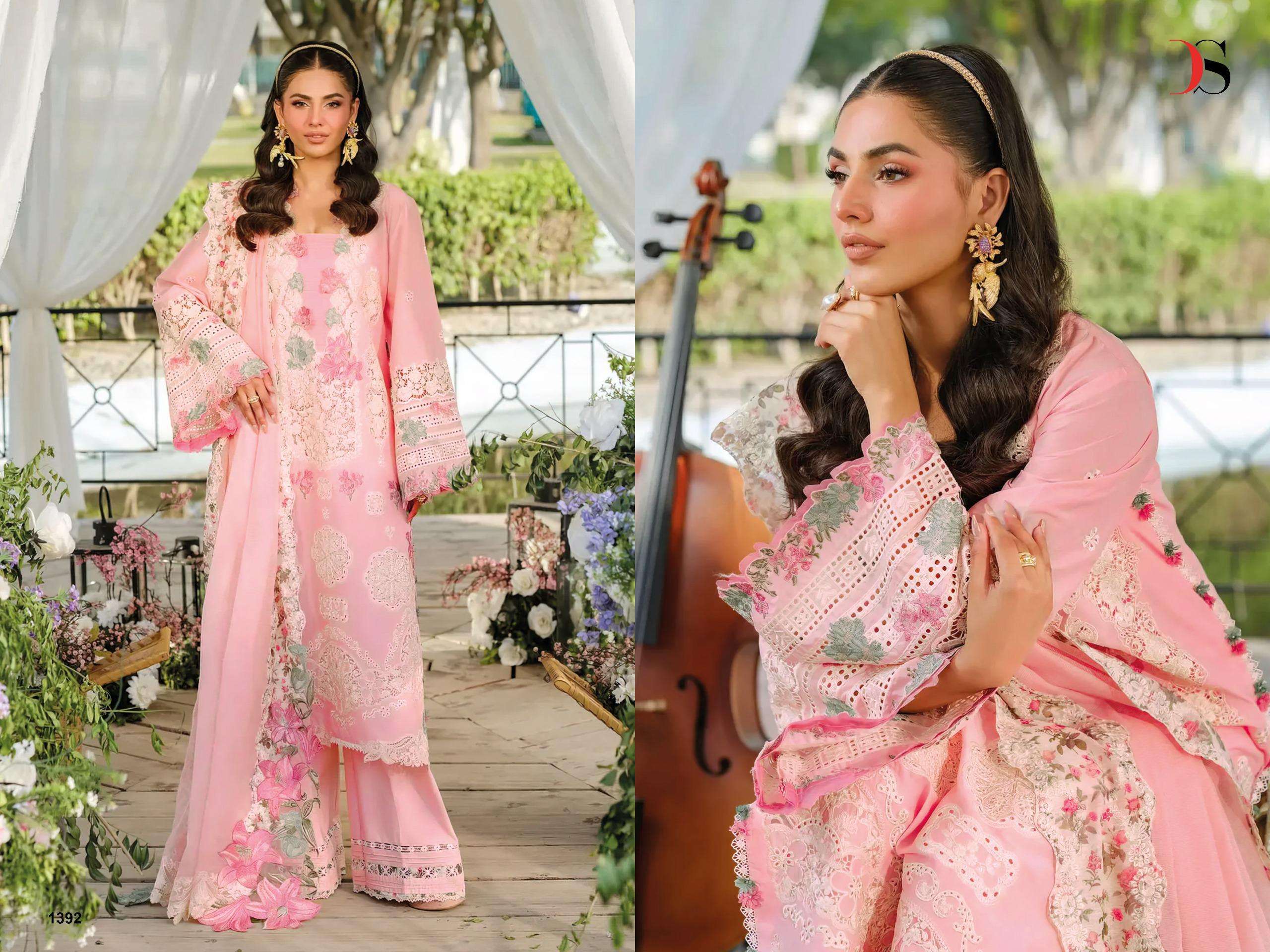 DEEPSY SUITS ELAF LUXURY LAWN 25 VOL 3 NX COTTON HEAVY EMBROIDERY DESIGNER SUIT